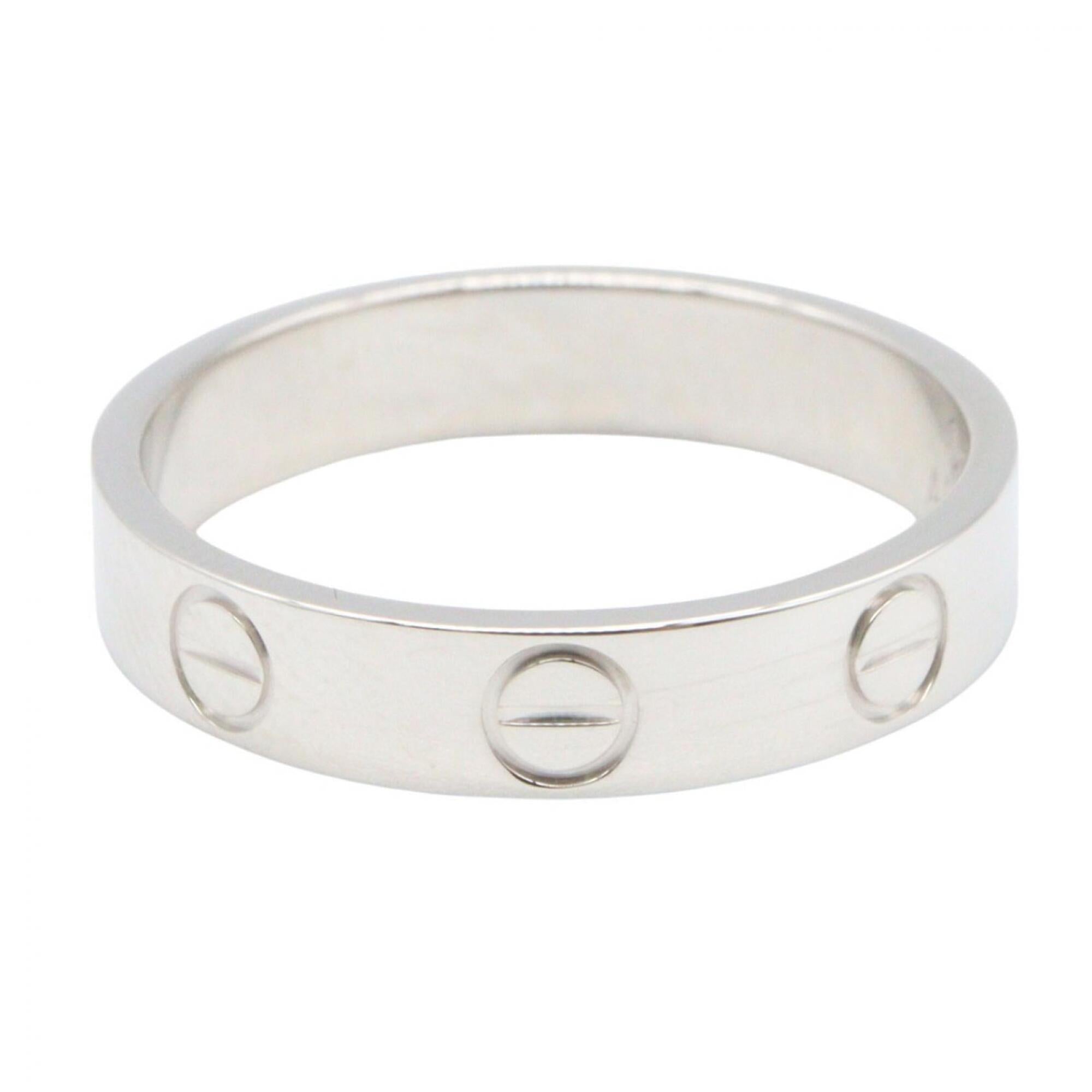 Cartier White Gold White Gold (18K) Band Ring (Pre-Owned)
