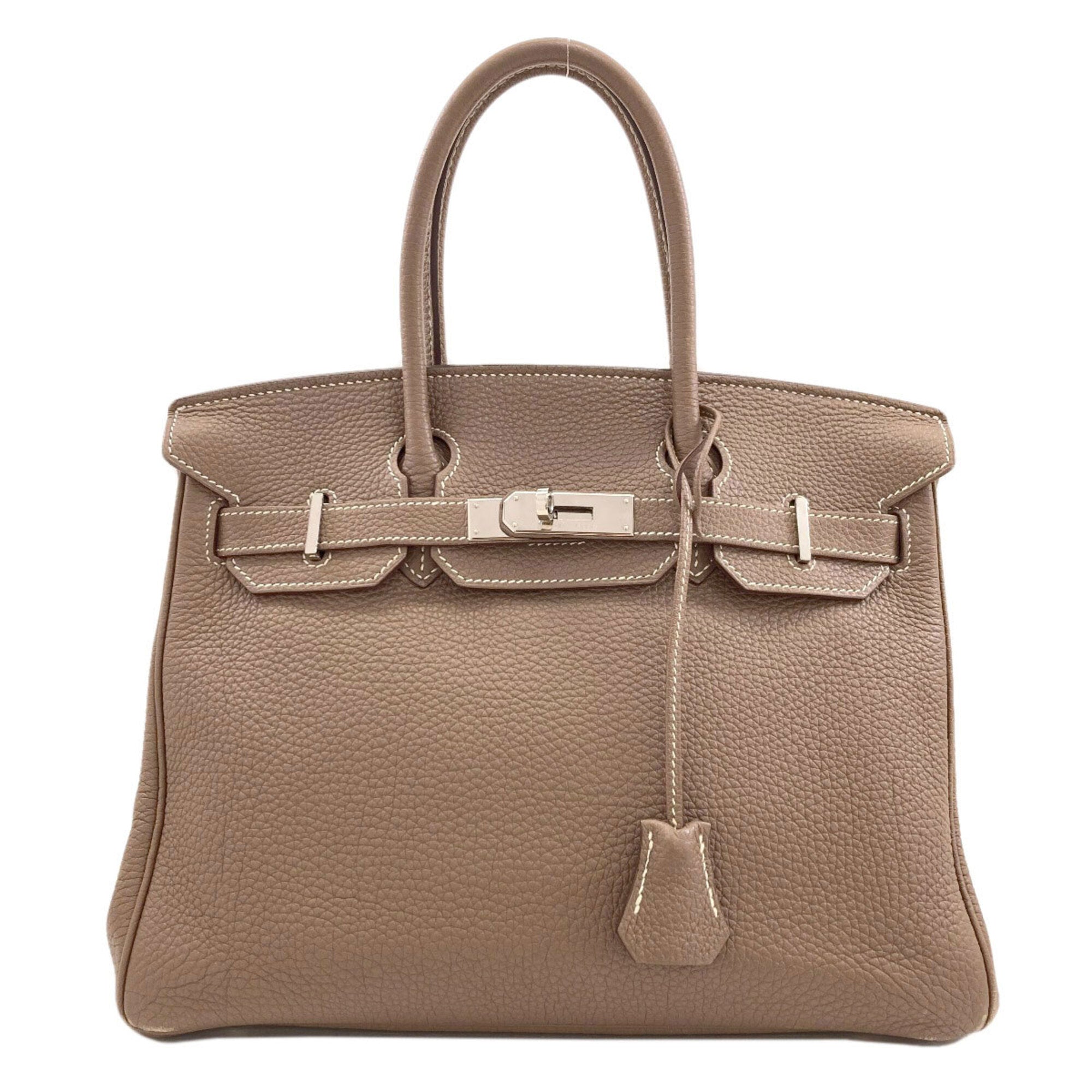 Hermes Birkin Brown Togo Leather Handbag (Pre-Owned)
