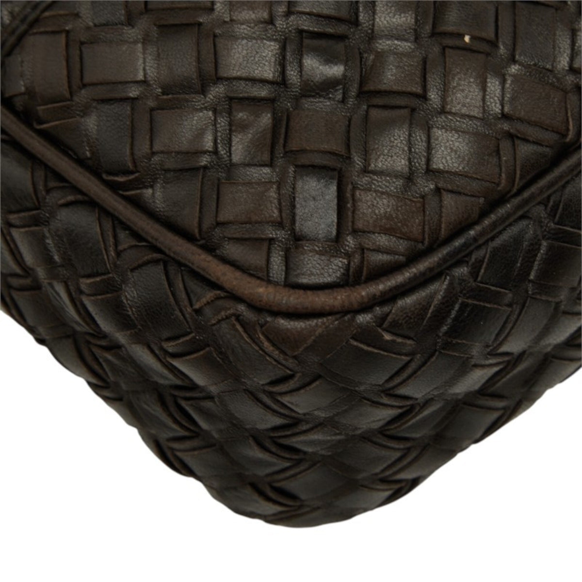 Bally Dark Brown Leather Handbag (Pre-Owned)