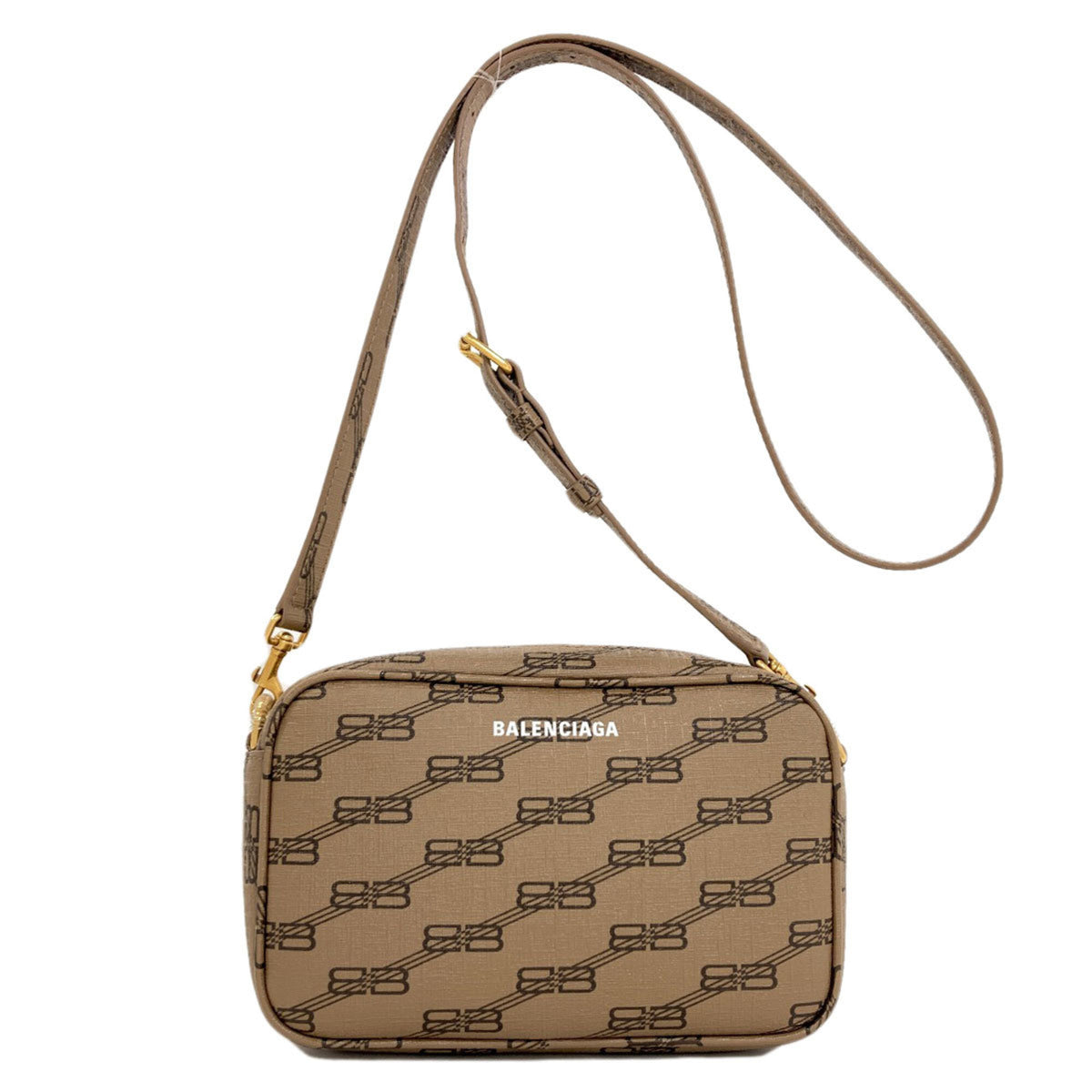 Balenciaga Brown Pvc Shoulder Bag (Pre-Owned)