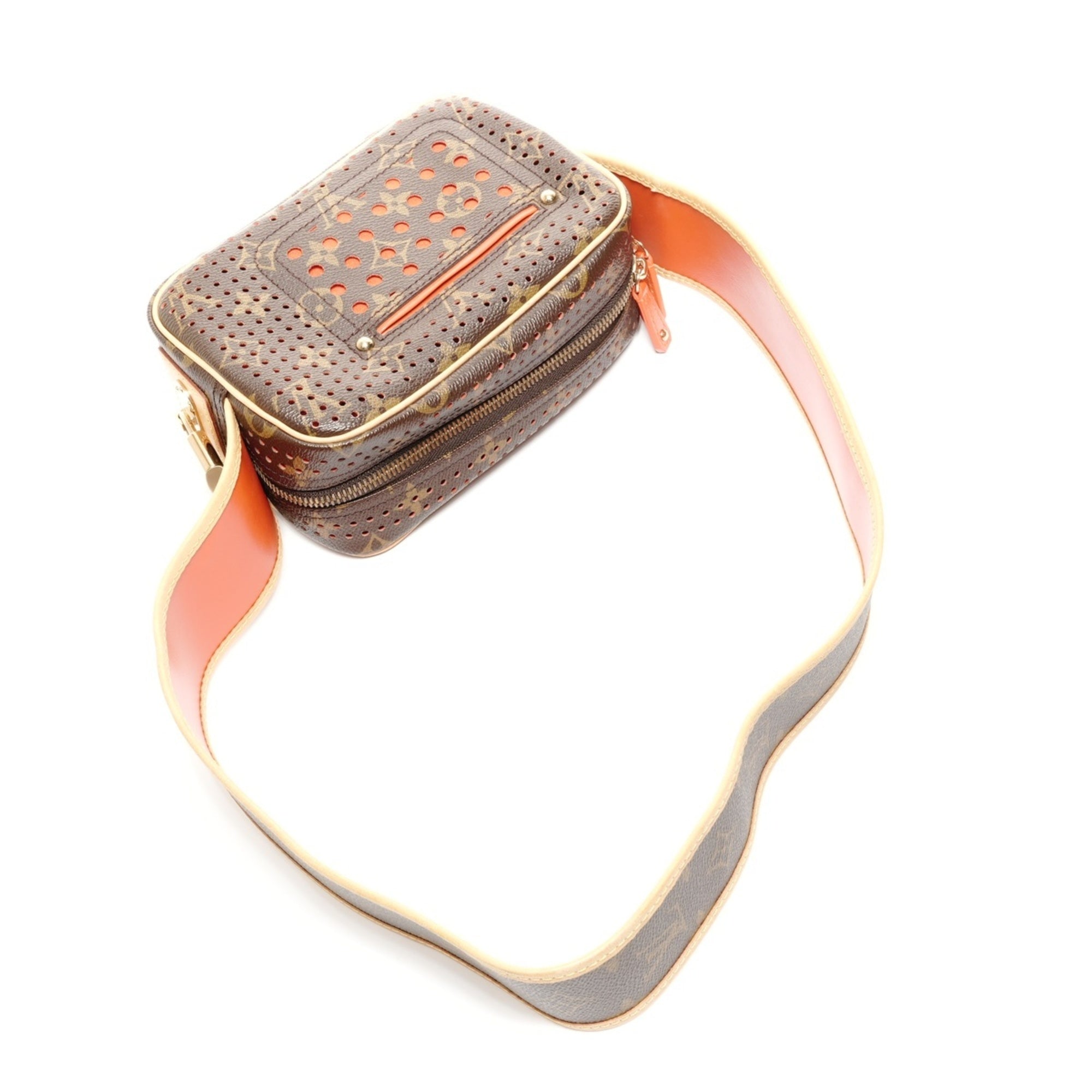 Louis Vuitton Brown Monogram Monogram Perforated Shoulder Bag (Pre-Owned)
