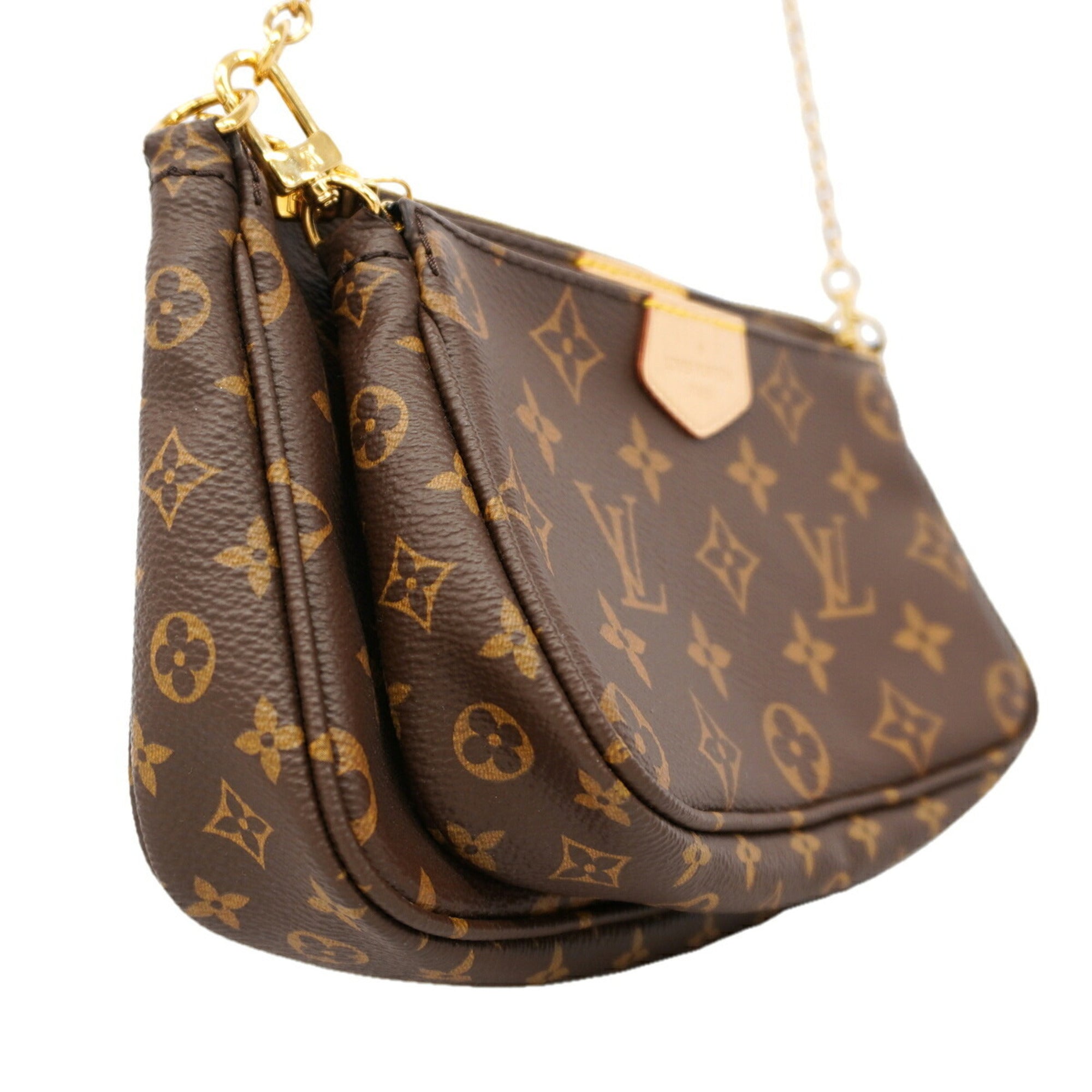 Louis Vuitton Brown Khaki Shoulder Bag (Pre-Owned)
