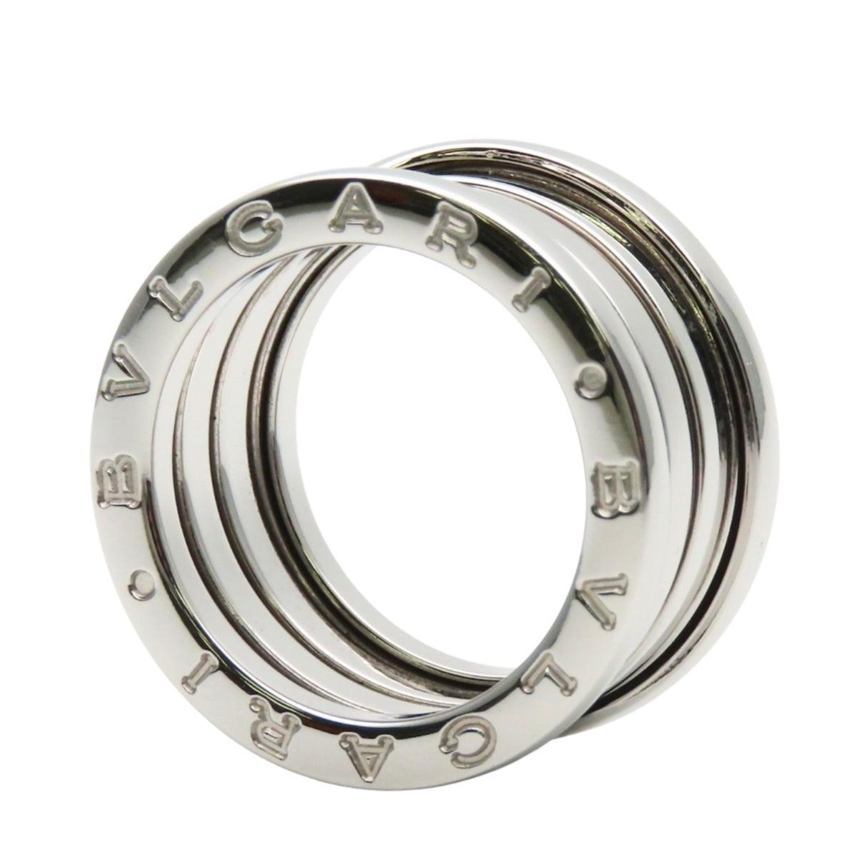 Bvlgari White White Gold (18K) Band Ring (Pre-Owned)