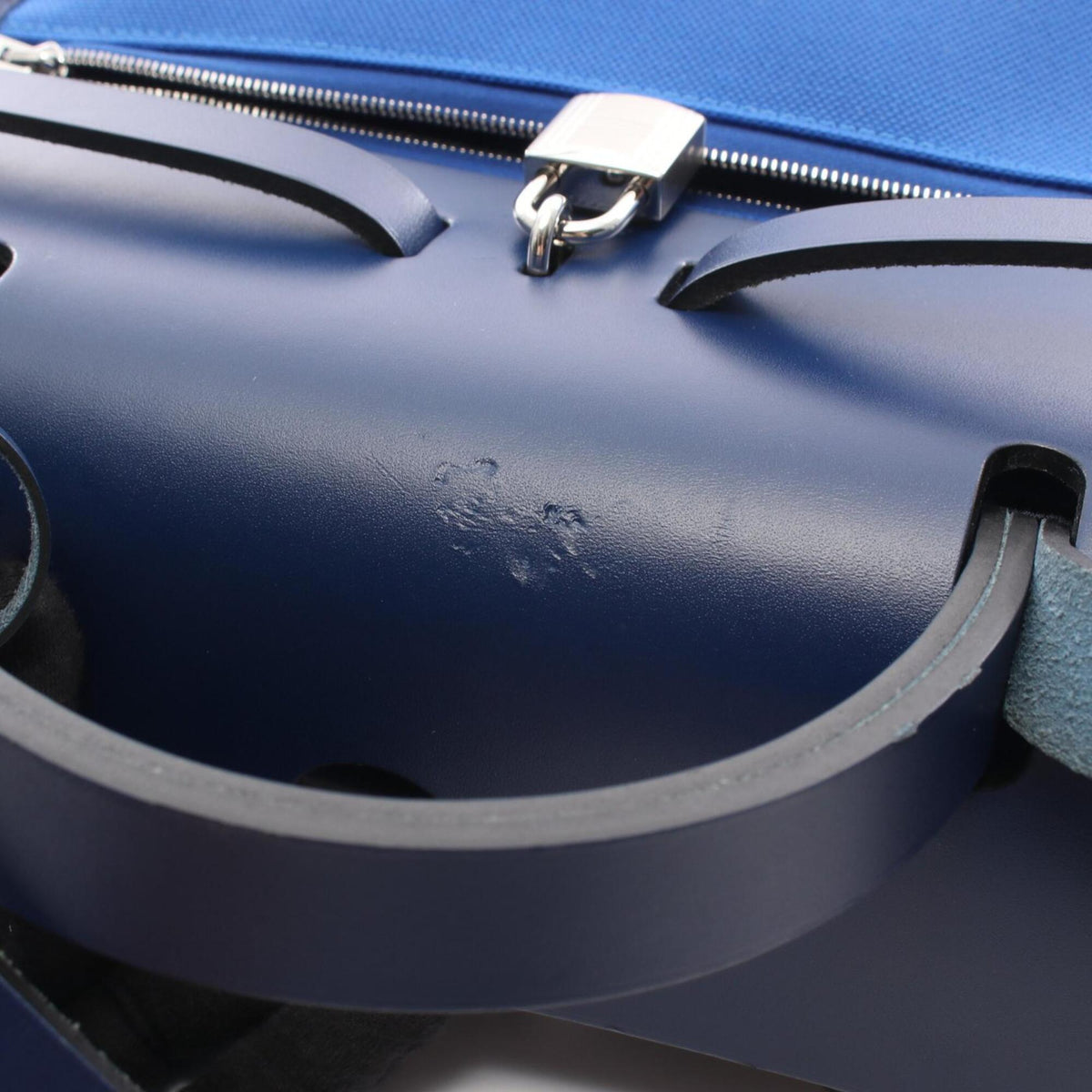 Hermes Blue Navy Handbag Pouch (Pre-Owned)