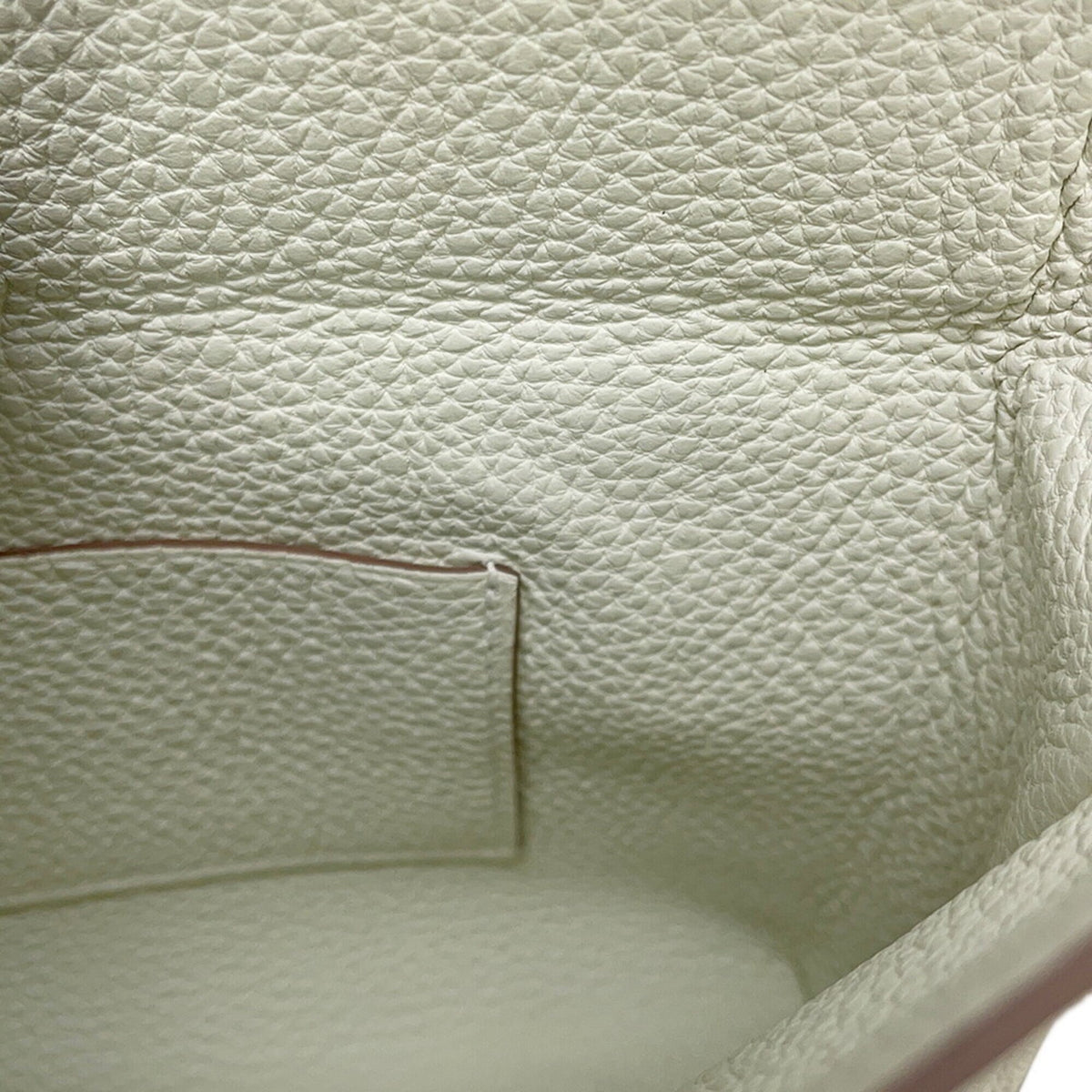 Hermes Ivory Togo Leather Handbag Shoulder Bag (Pre-Owned)