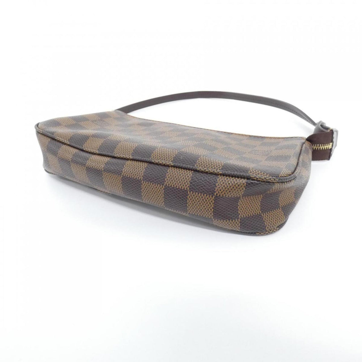 Louis Vuitton Ebene Coated Canvas Pochette Pouch (Pre-Owned)