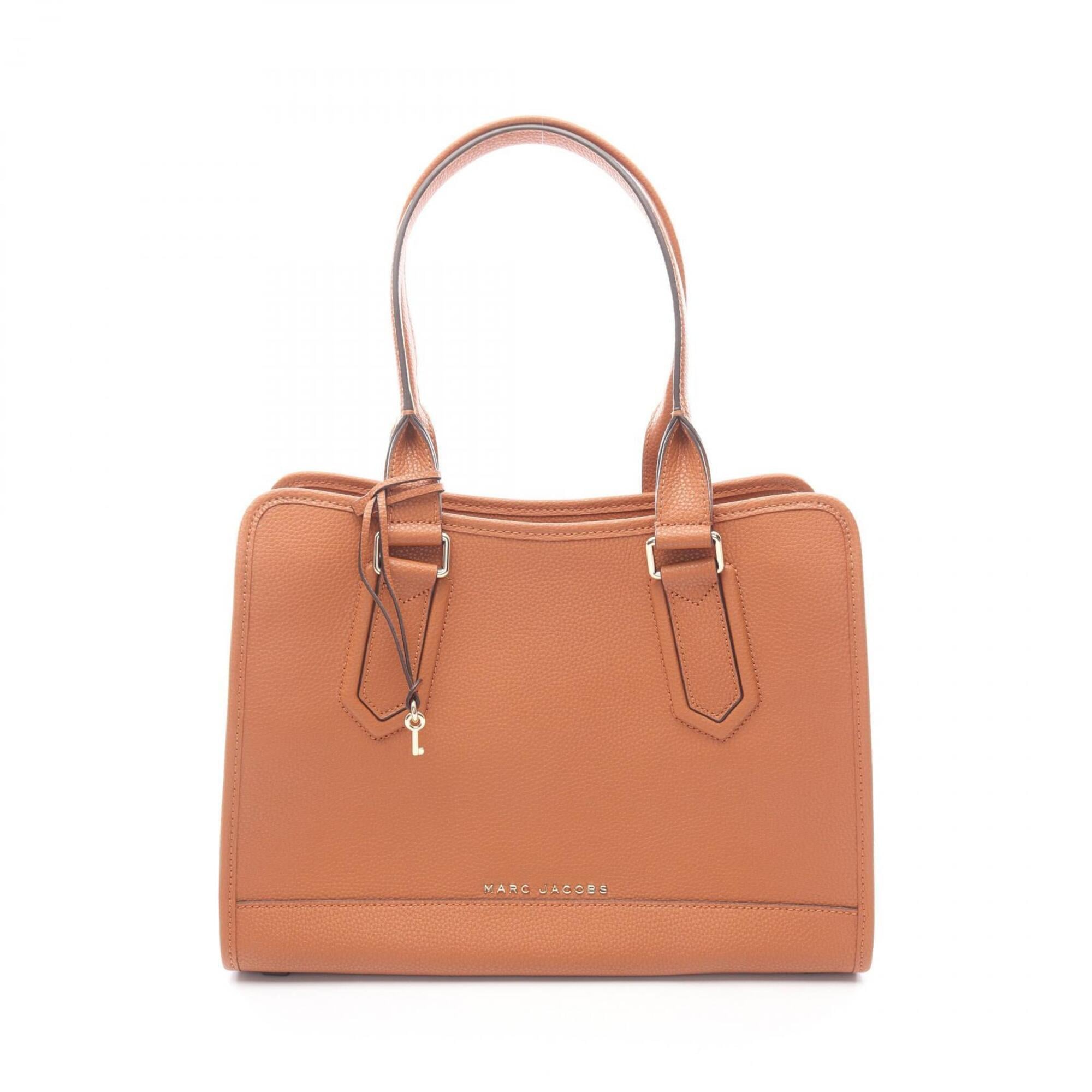 Marc Jacobs Brown Leather Handbag Tote Bag (Pre-Owned)