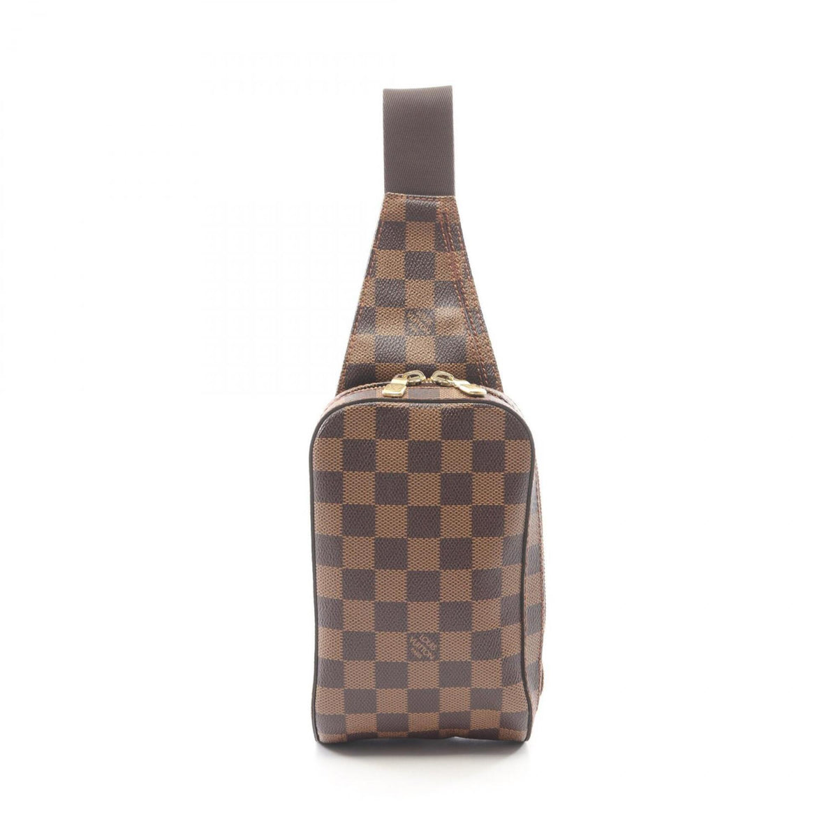 Louis Vuitton Brown Coated Canvas Fanny Pack Sling Bag (Pre-Owned)
