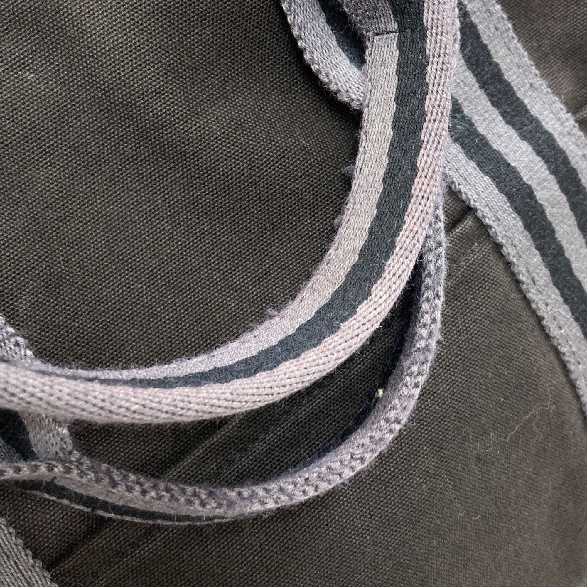 Hermes Gray Canvas Tote Bag (Pre-Owned)