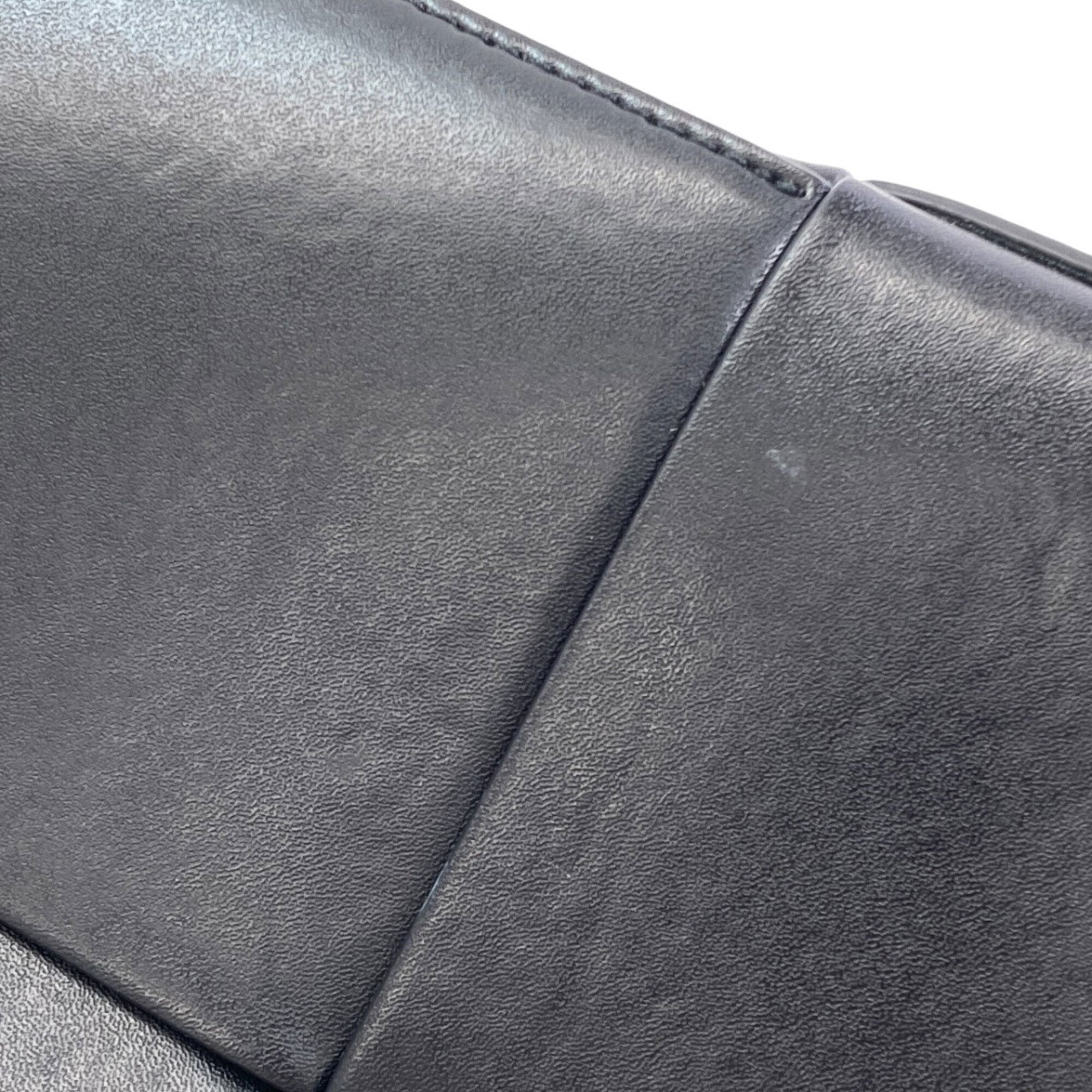 Bottega Veneta Black Leather Tote Bag (Pre-Owned)