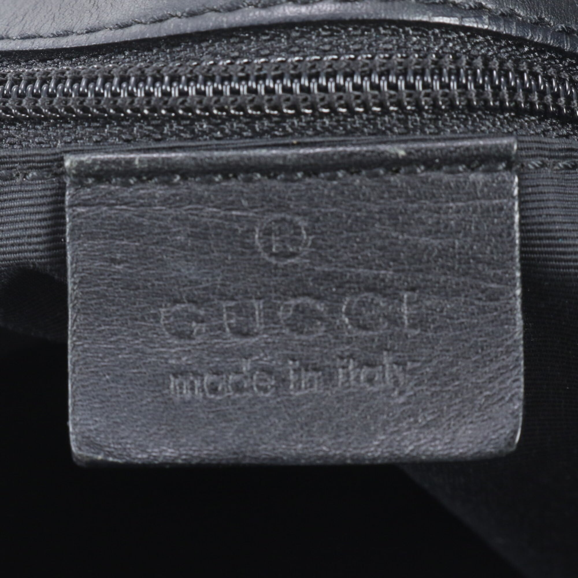 Gucci Gg Canvas Black Gg Canvas Leather Handbag Tote Bag (Pre-Owned)