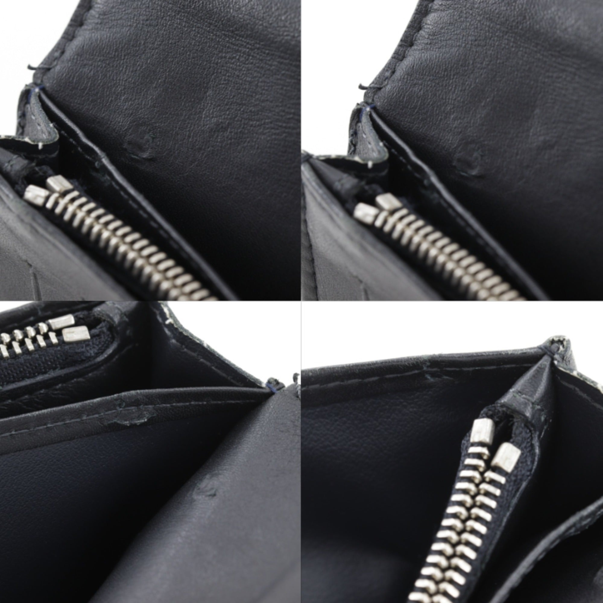 Louis Vuitton Black Damier Graphite Long Wallet (Bi-Fold) (Pre-Owned)