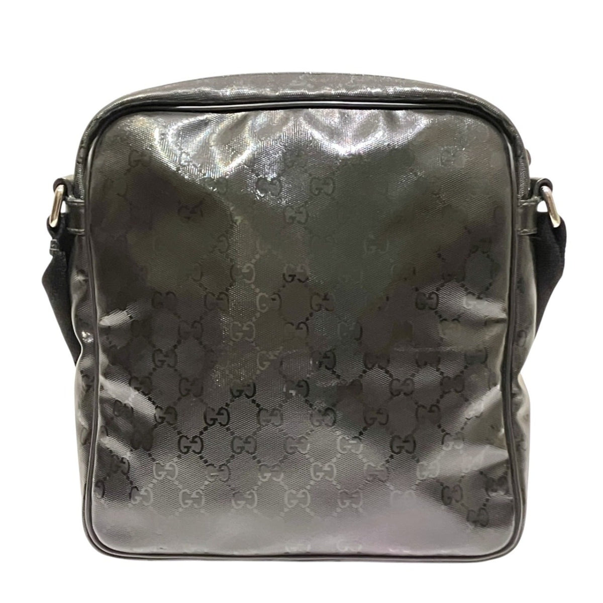 Gucci Black Pvc Shoulder Bag (Pre-Owned)