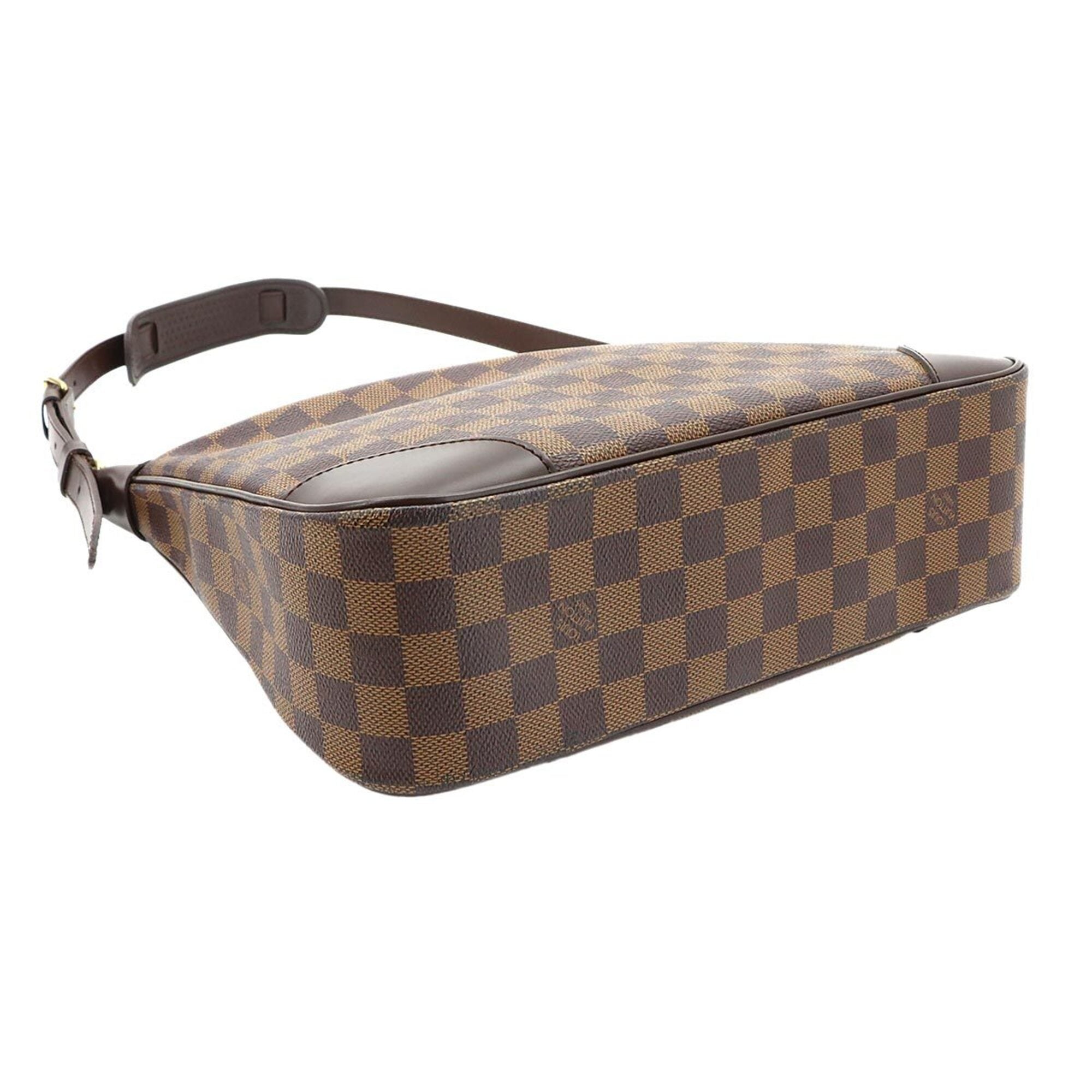 Louis Vuitton Damier Canvas Ebene Damier Canvas Handbag Shoulder Bag (Pre-Owned)