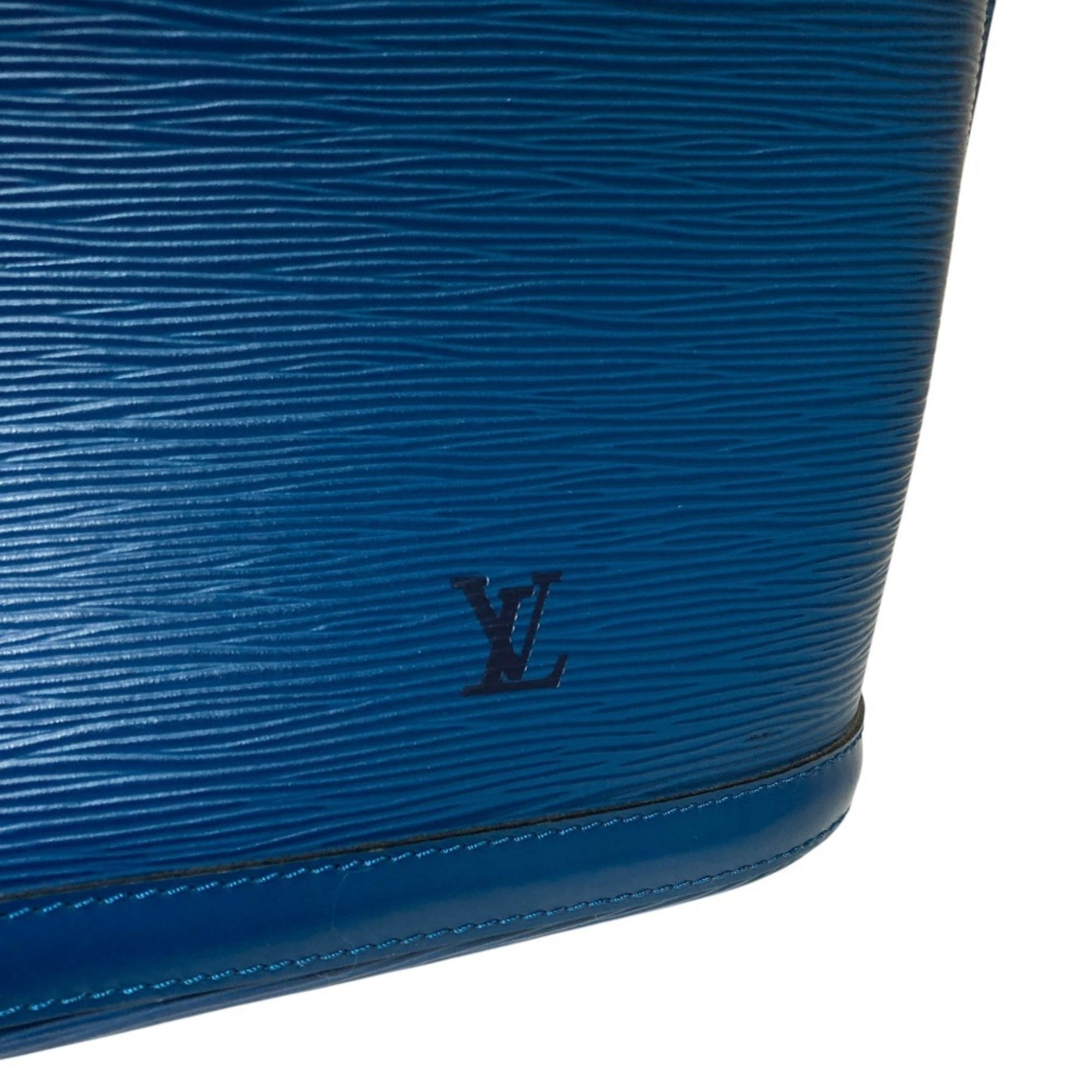Louis Vuitton Epi Toledo Blue Epi Leather Tote Bag (Pre-Owned)