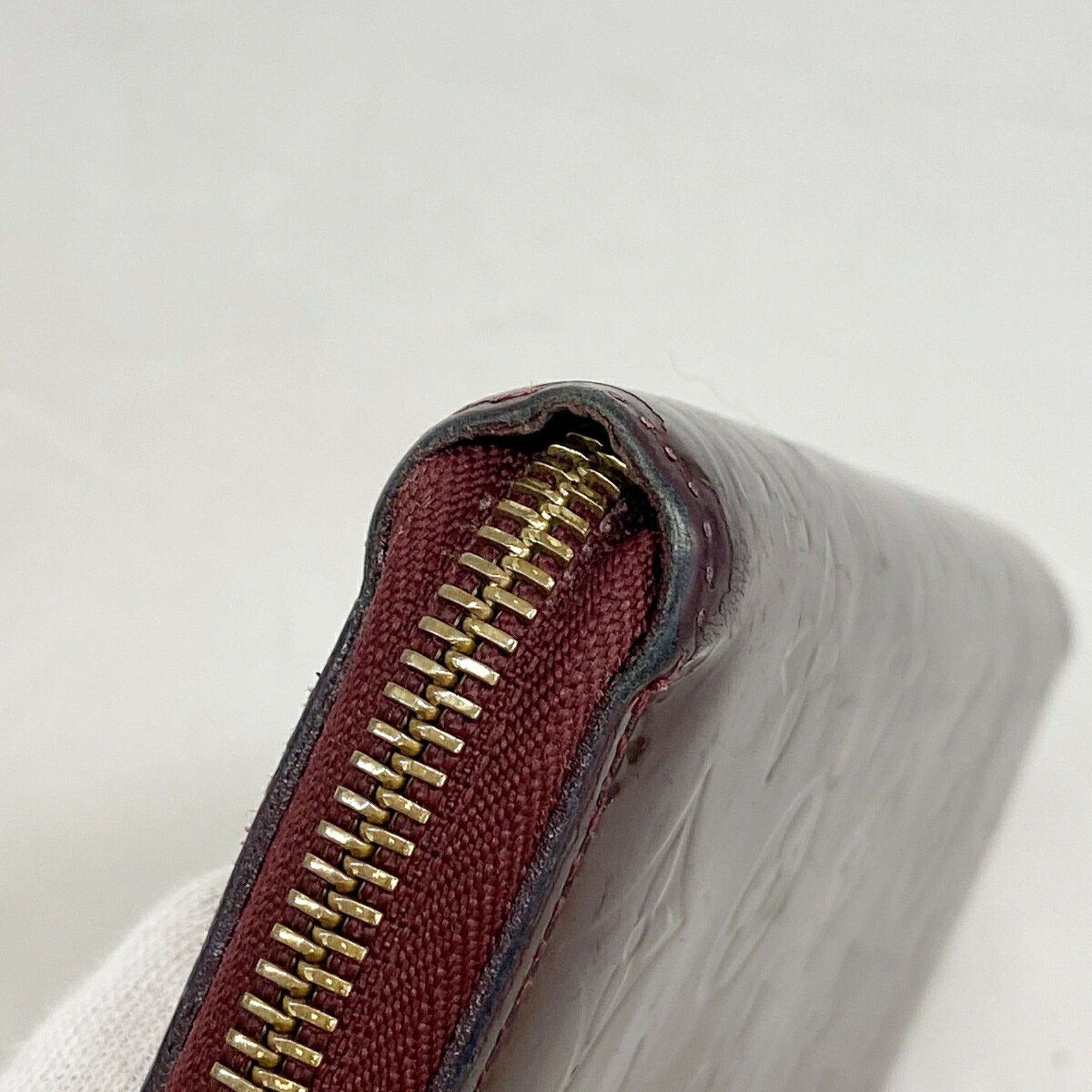 Louis Vuitton Rouge Fauviste Long Wallet (Bi-Fold) (Pre-Owned)