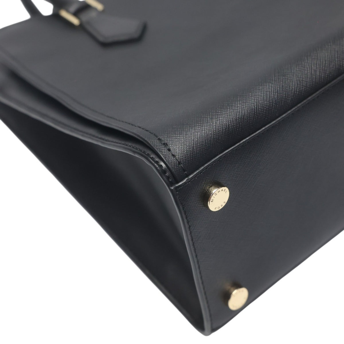 Michael Kors Black Leather Tote Bag (Pre-Owned)