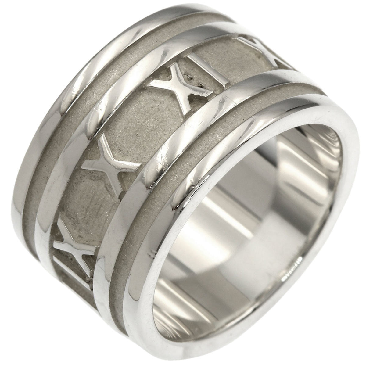 Tiffany Silver Silver Band Ring (Pre-Owned)