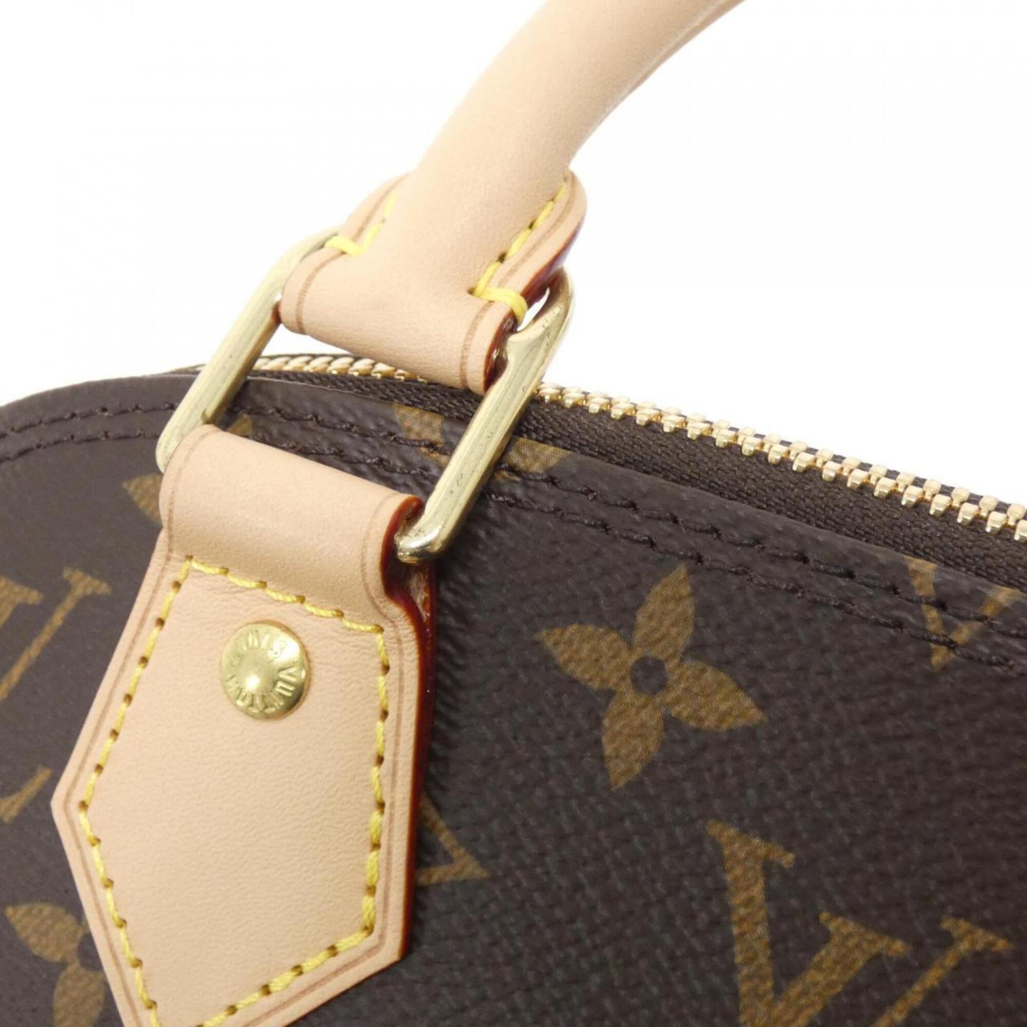 Louis Vuitton Marron Coated Canvas Handbag (Pre-Owned)