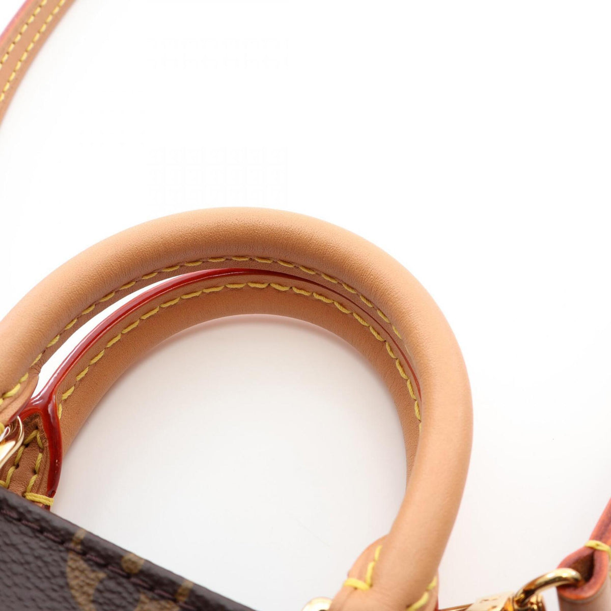 Louis Vuitton Brown Monogram Coated Canvas Handbag (Pre-Owned)