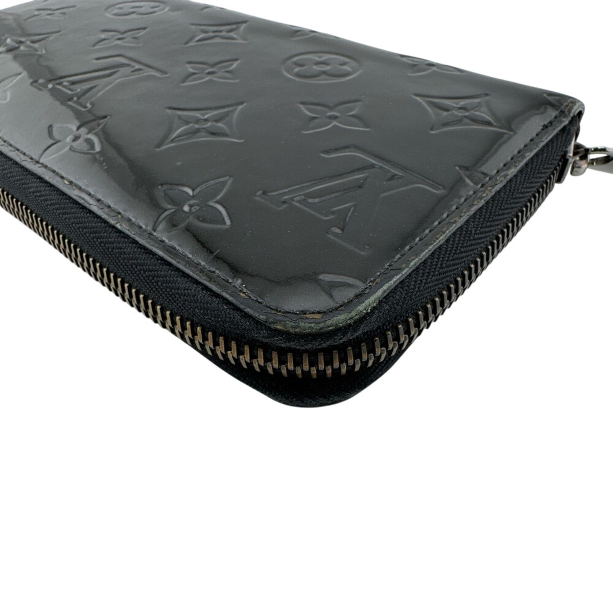 Louis Vuitton Black Vernis Long Wallet (Bi-Fold) (Pre-Owned)