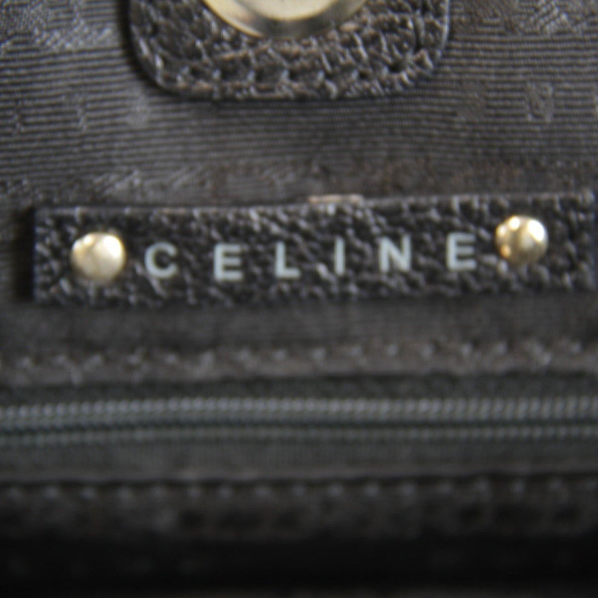 Celine Black Leather Tote Bag (Pre-Owned)