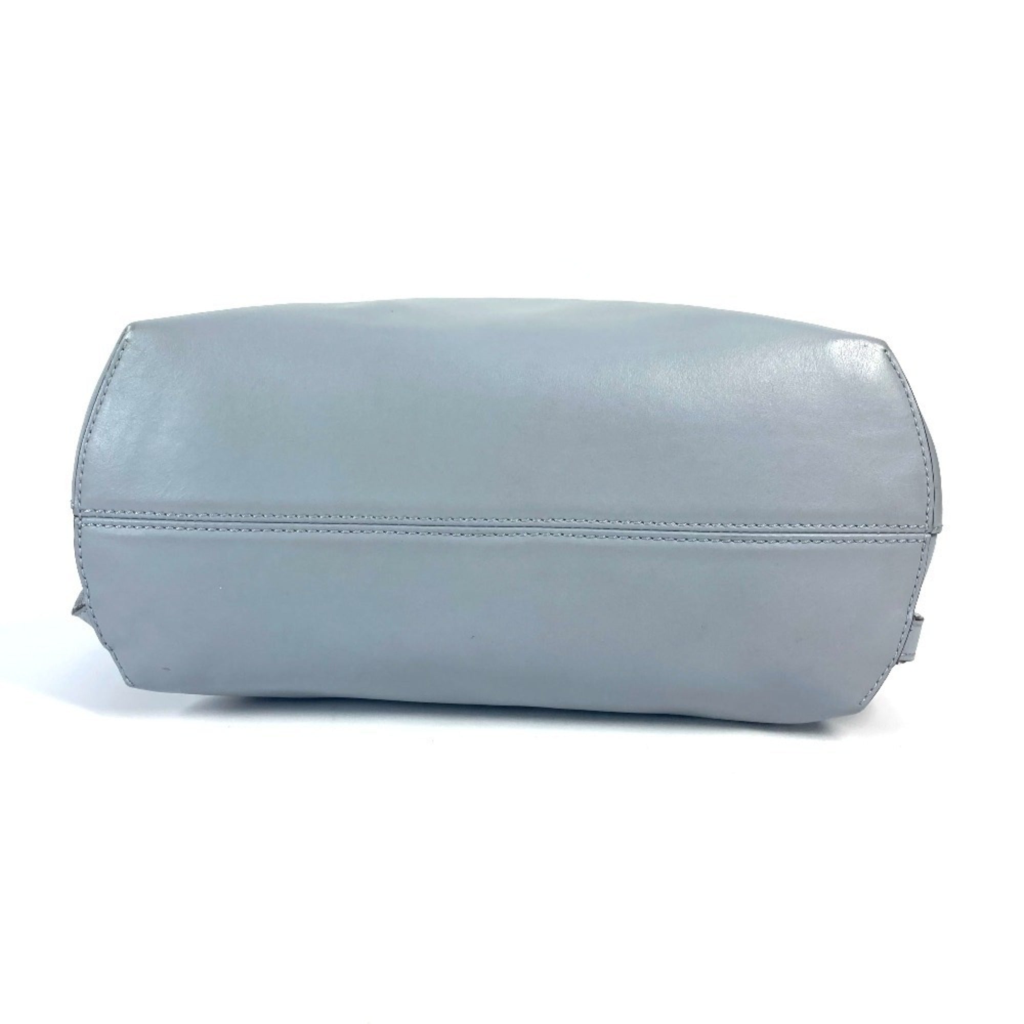 Fendi Blue Leather Backpack (Pre-Owned)