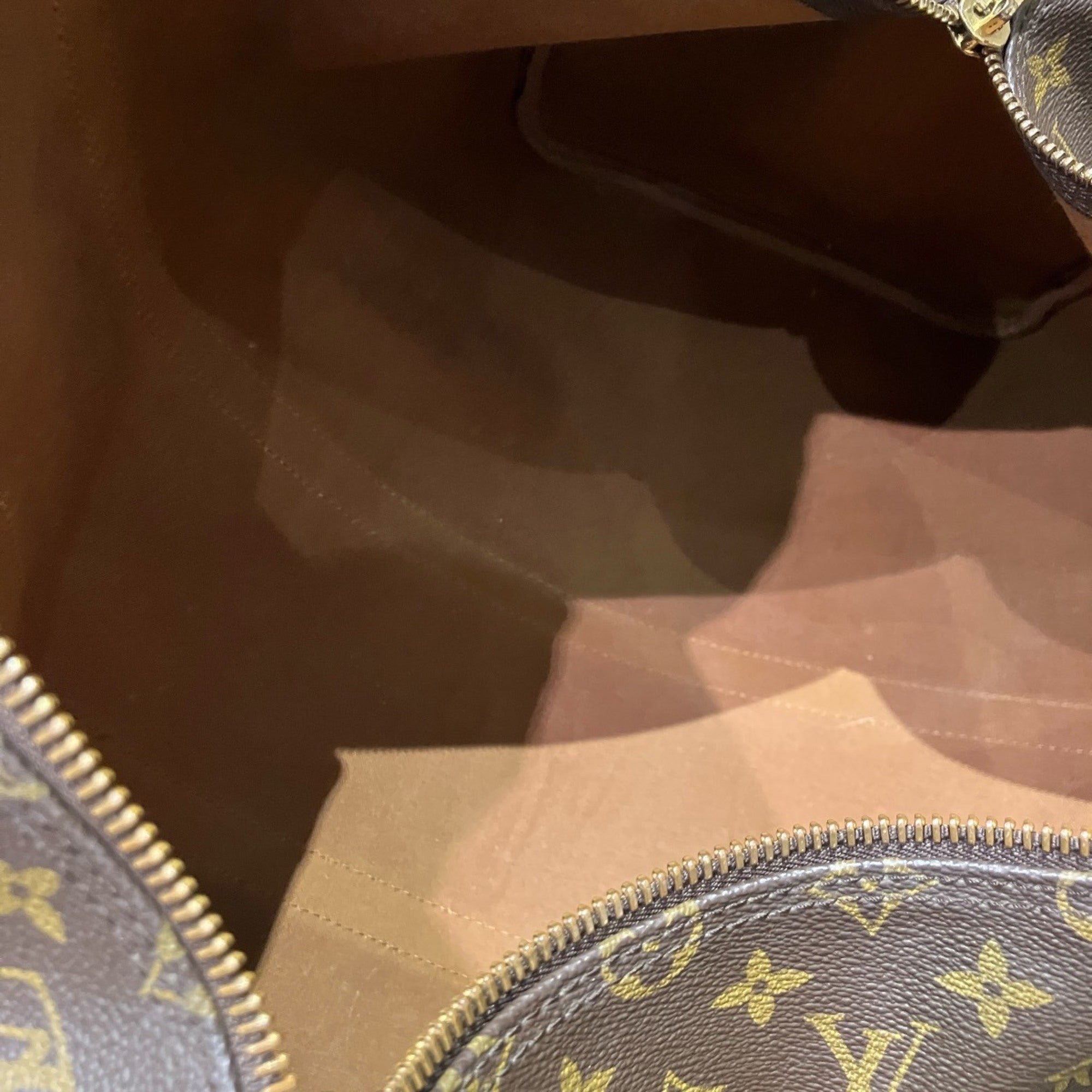 Louis Vuitton Monogram Brown Monogram Boston Bag (Pre-Owned)