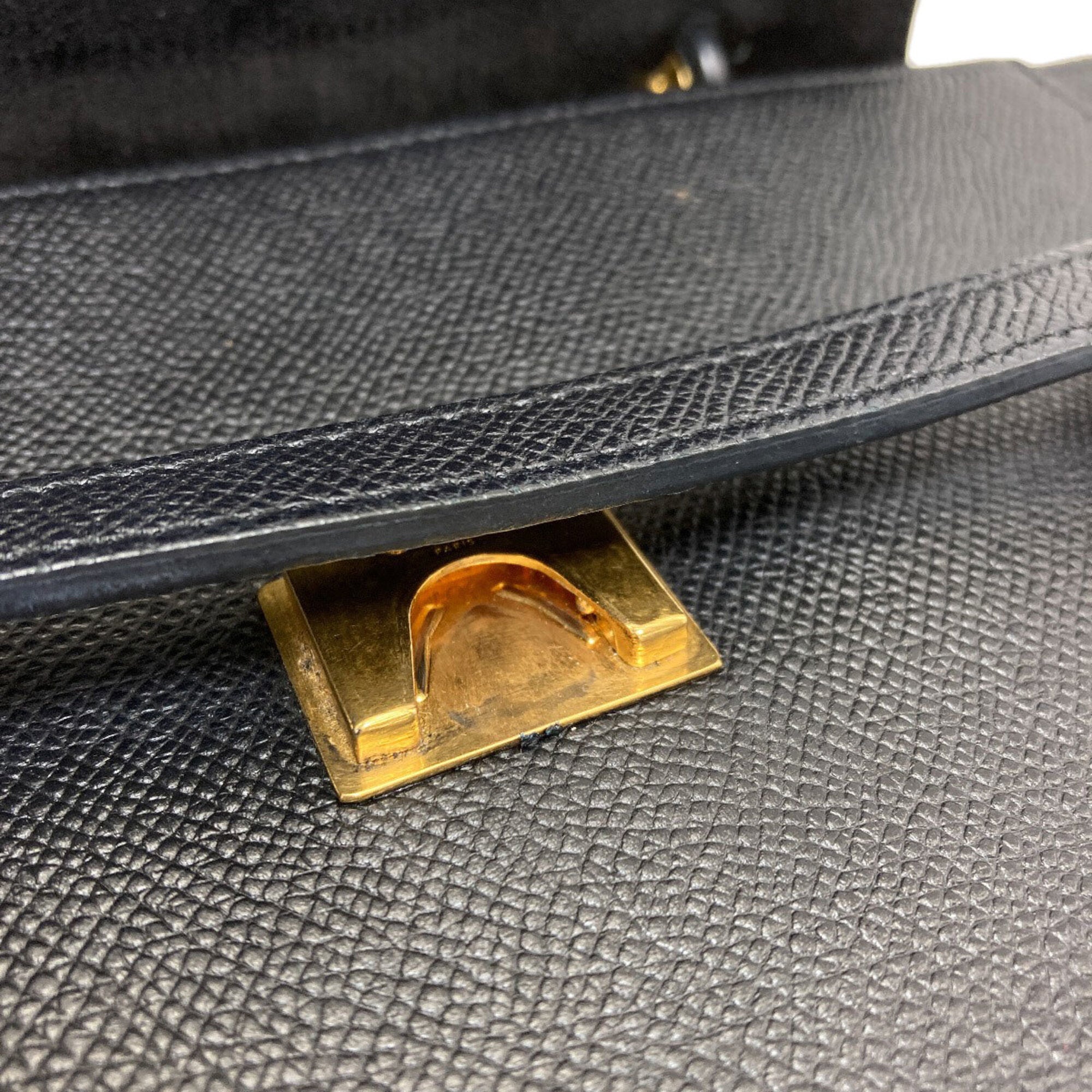 Celine Black Leather Handbag (Pre-Owned)