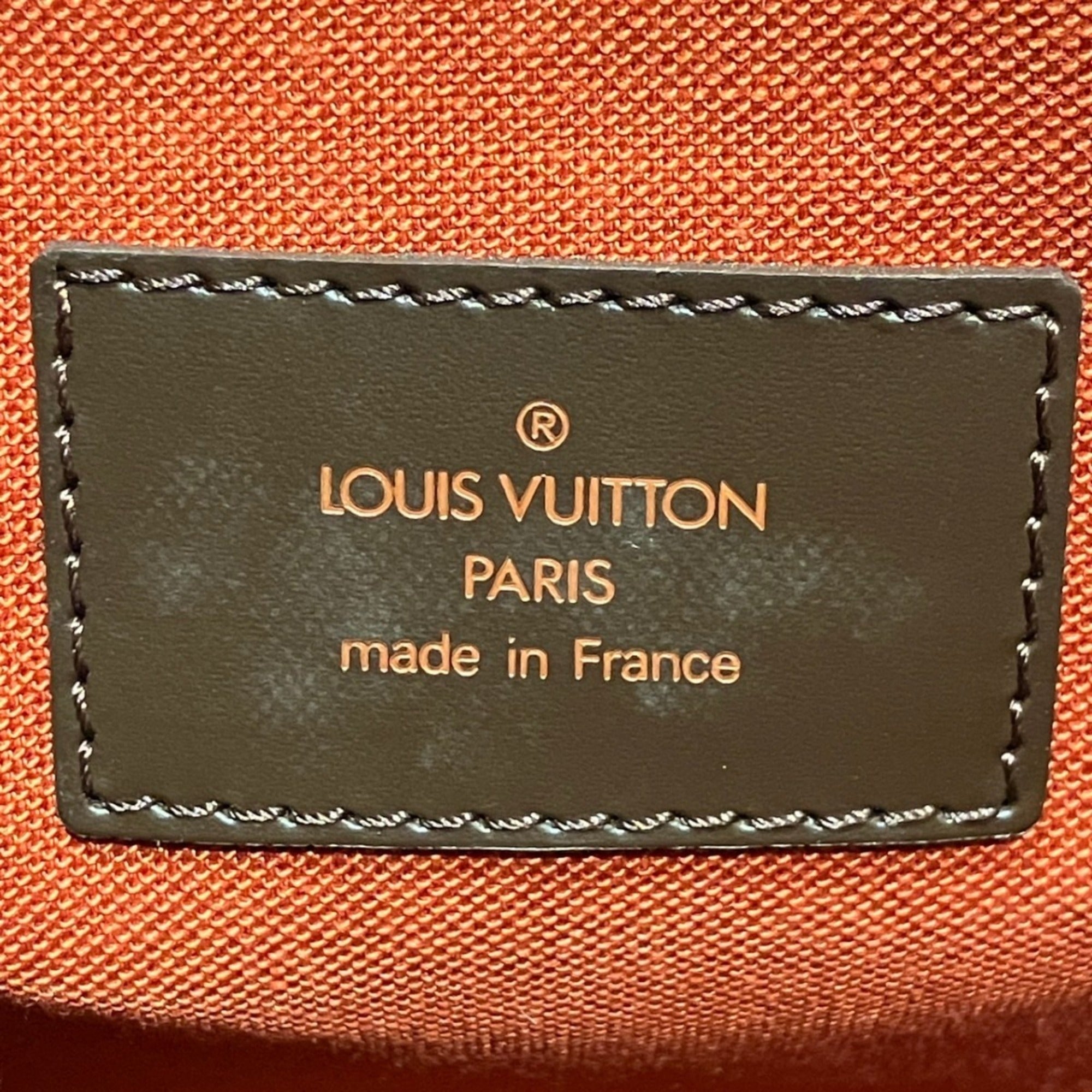 Louis Vuitton Damier Damier Canvas Pvc Tote Bag (Pre-Owned)