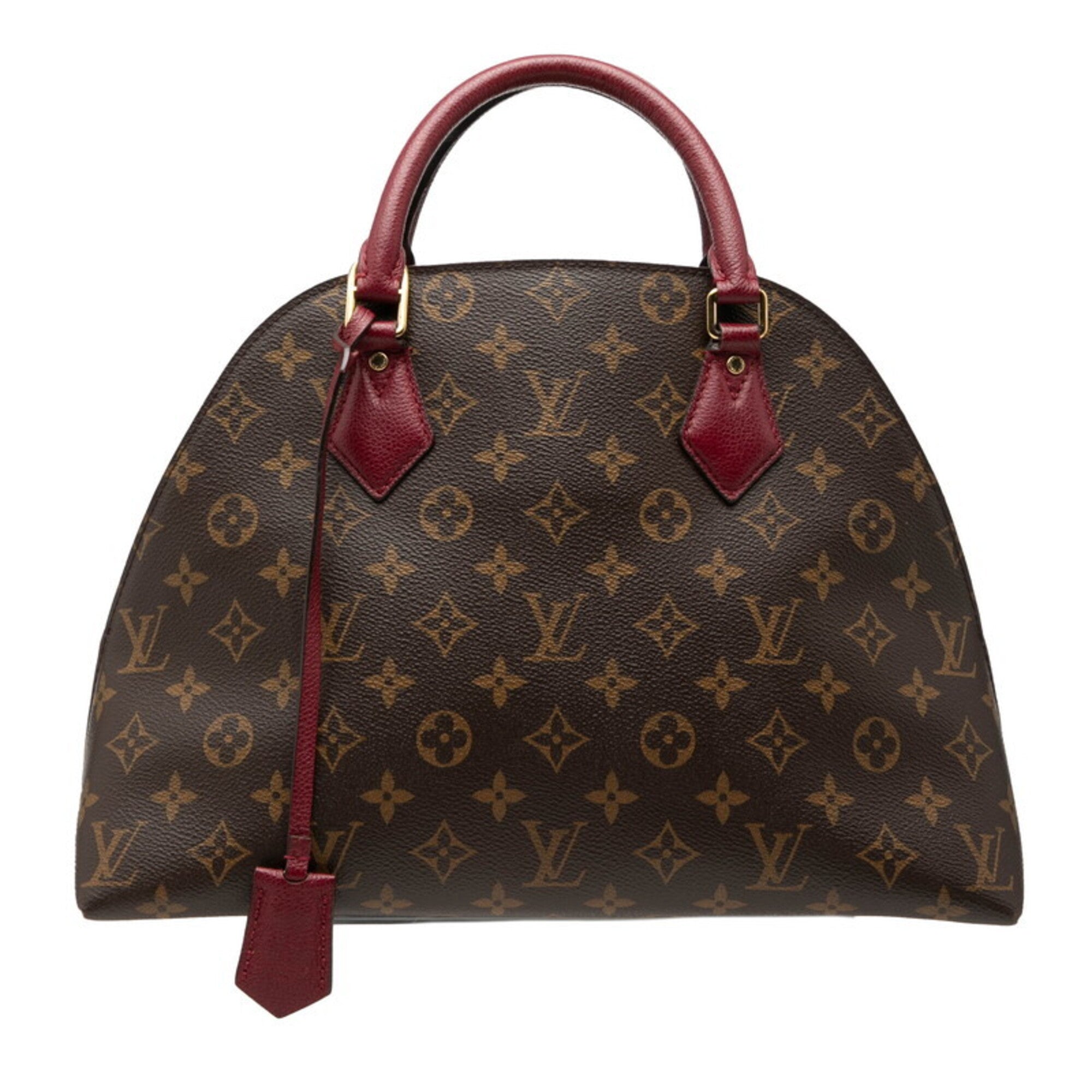 Louis Vuitton Bordeaux Raisin Pvc Leather Handbag (Pre-Owned)