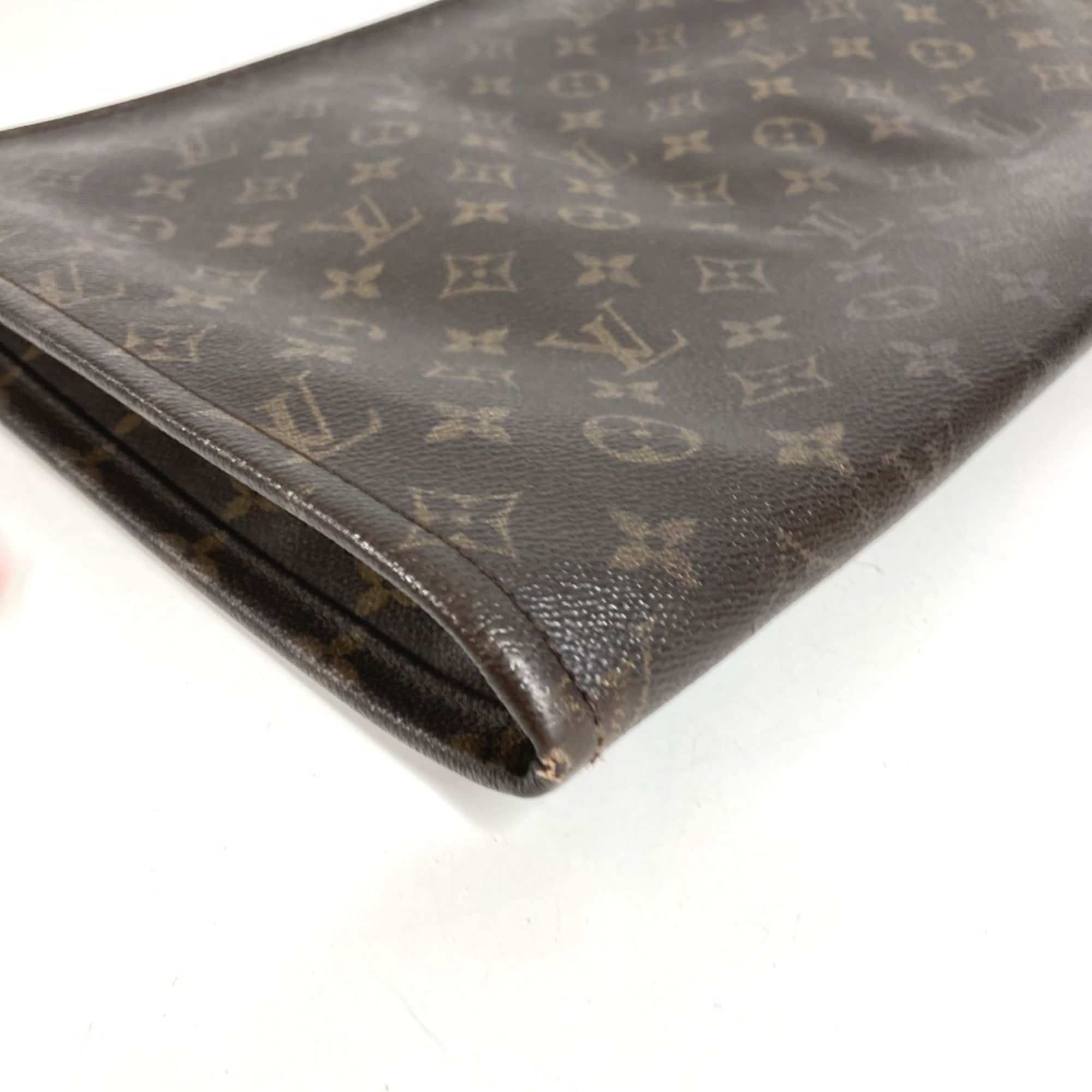 Louis Vuitton Brown Galle Monogram Monogram Clutch Bag (Pre-Owned)