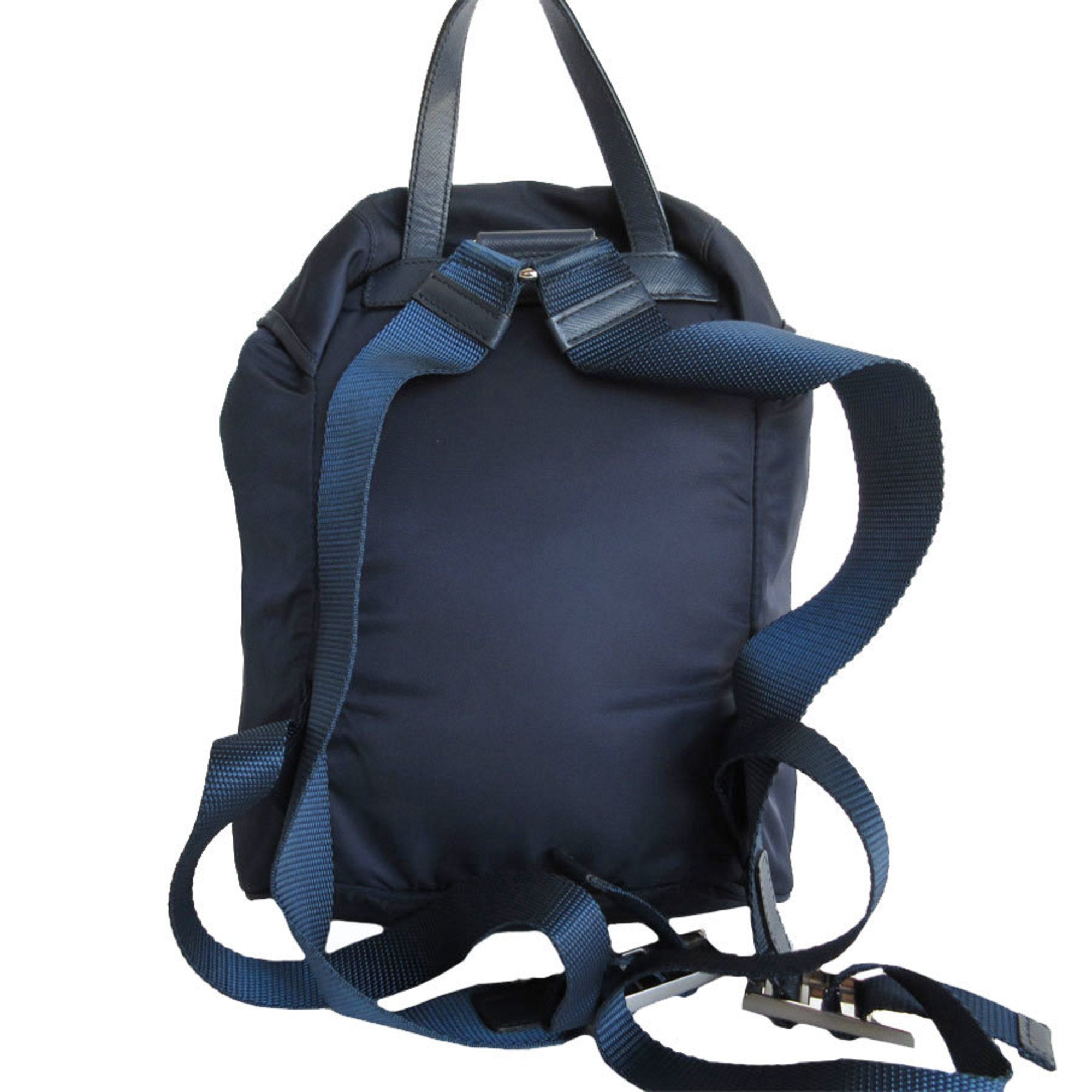 Prada Navy Nylon Backpack (Pre-Owned)