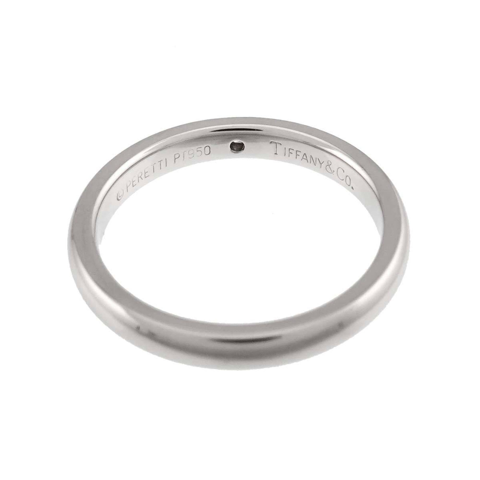 Tiffany Platinum 950 Band Ring (Pre-Owned)