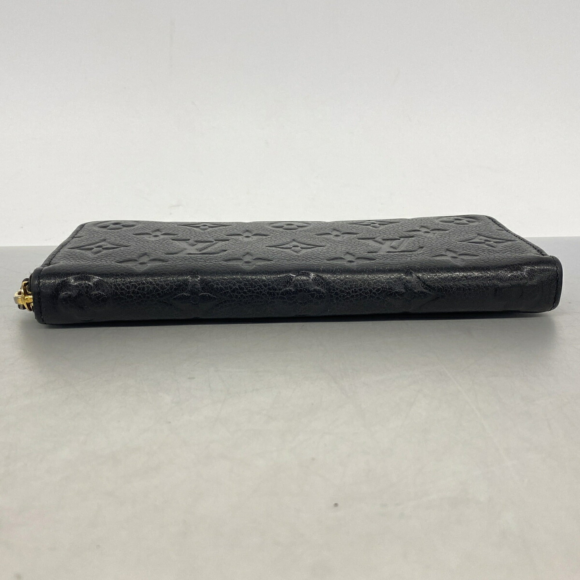 Louis Vuitton Noir Long Wallet (Bi-Fold) (Pre-Owned)