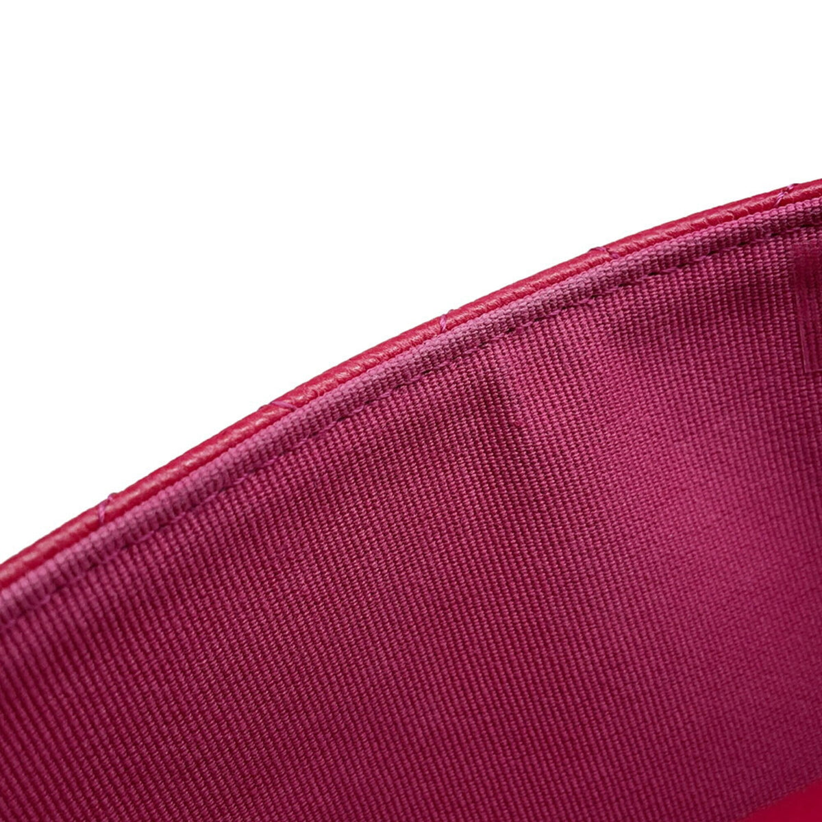 Chanel Pink Grained Calfskin Handbag Shoulder Bag (Pre-Owned)
