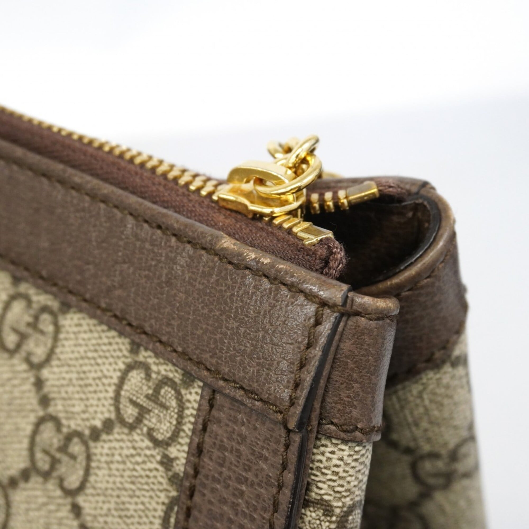Gucci Brown Pvc Tote Bag (Pre-Owned)