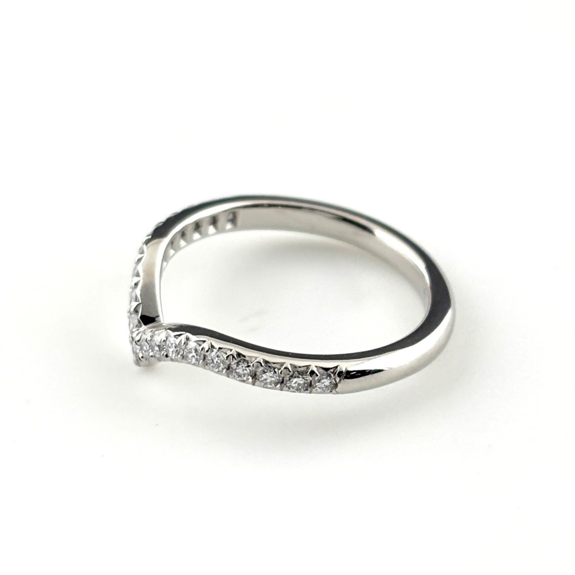 Tiffany Platinum 950 Band Ring (Pre-Owned)