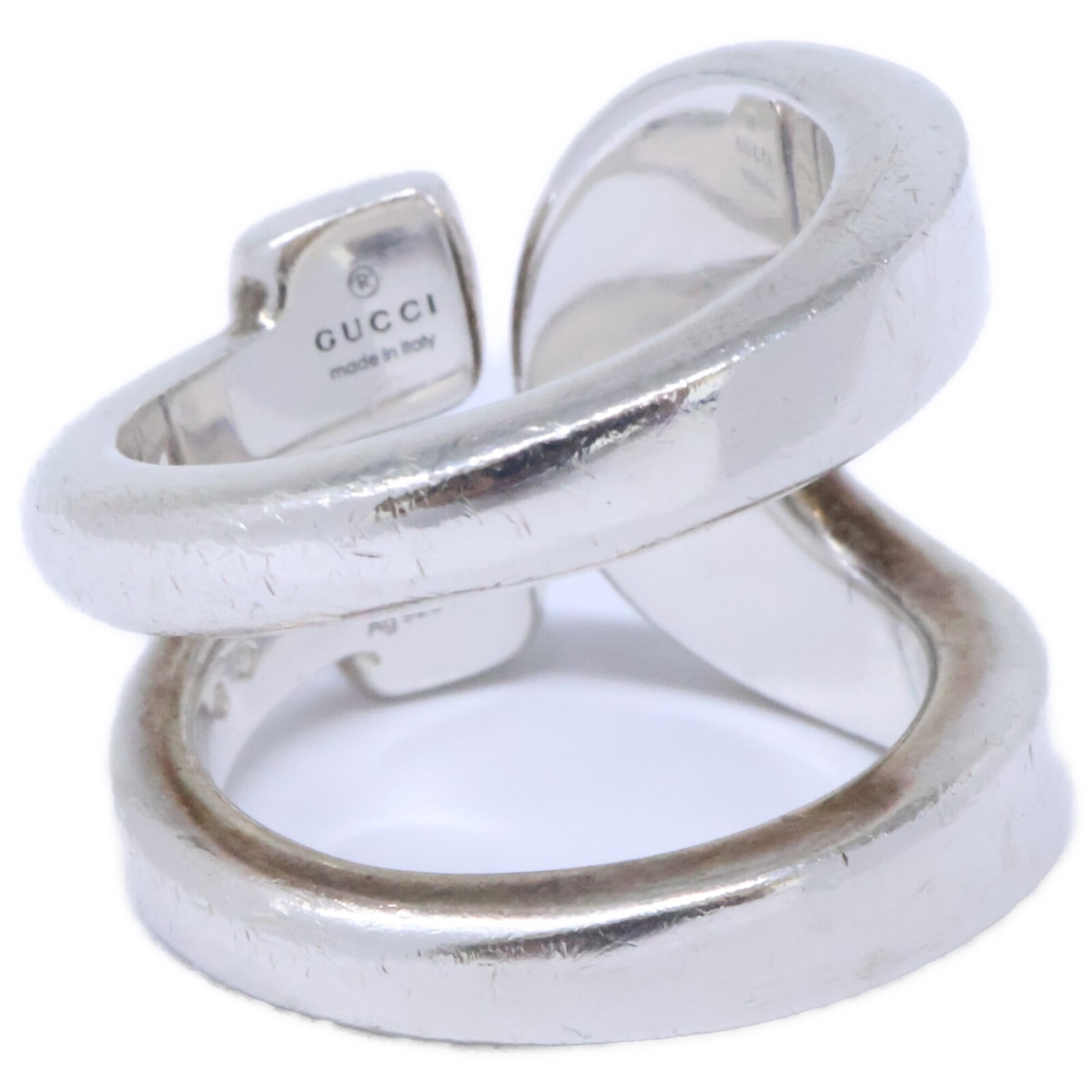 Gucci Silver Silver 925 Band Ring (Pre-Owned)