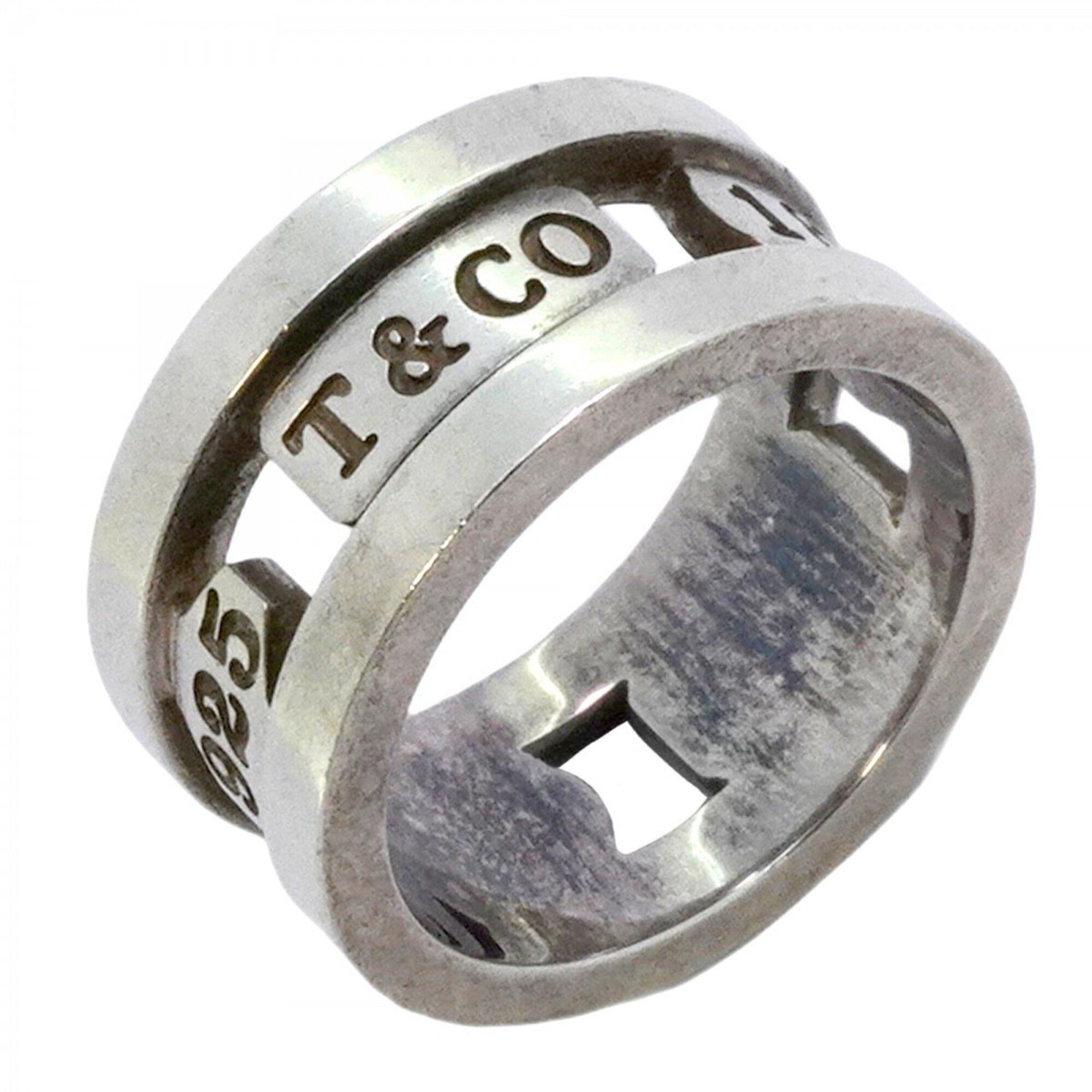 Tiffany Silver 925 Band Ring (Pre-Owned)