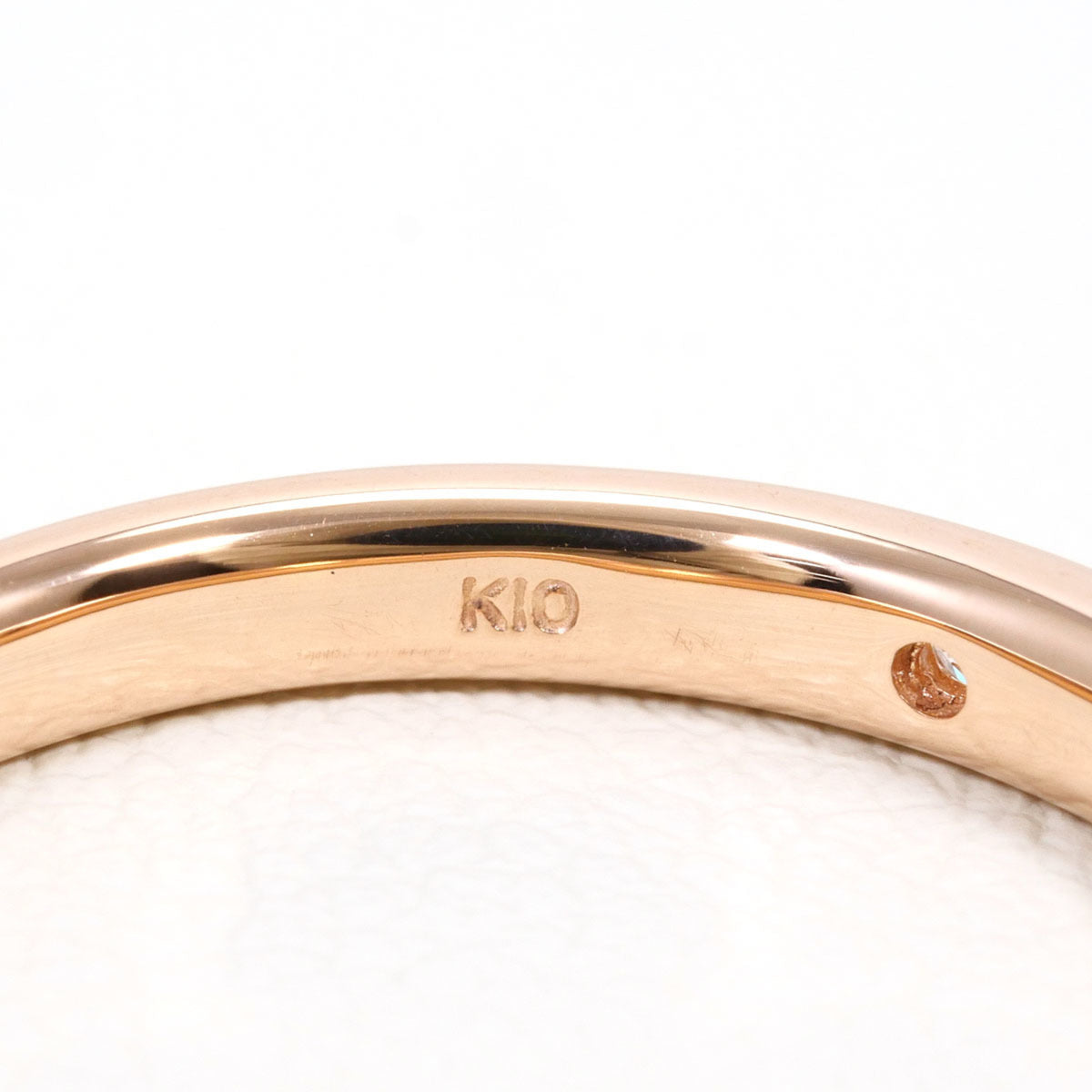Unbranded Pink Gold Pink Gold (10K) Band Ring (Pre-Owned)