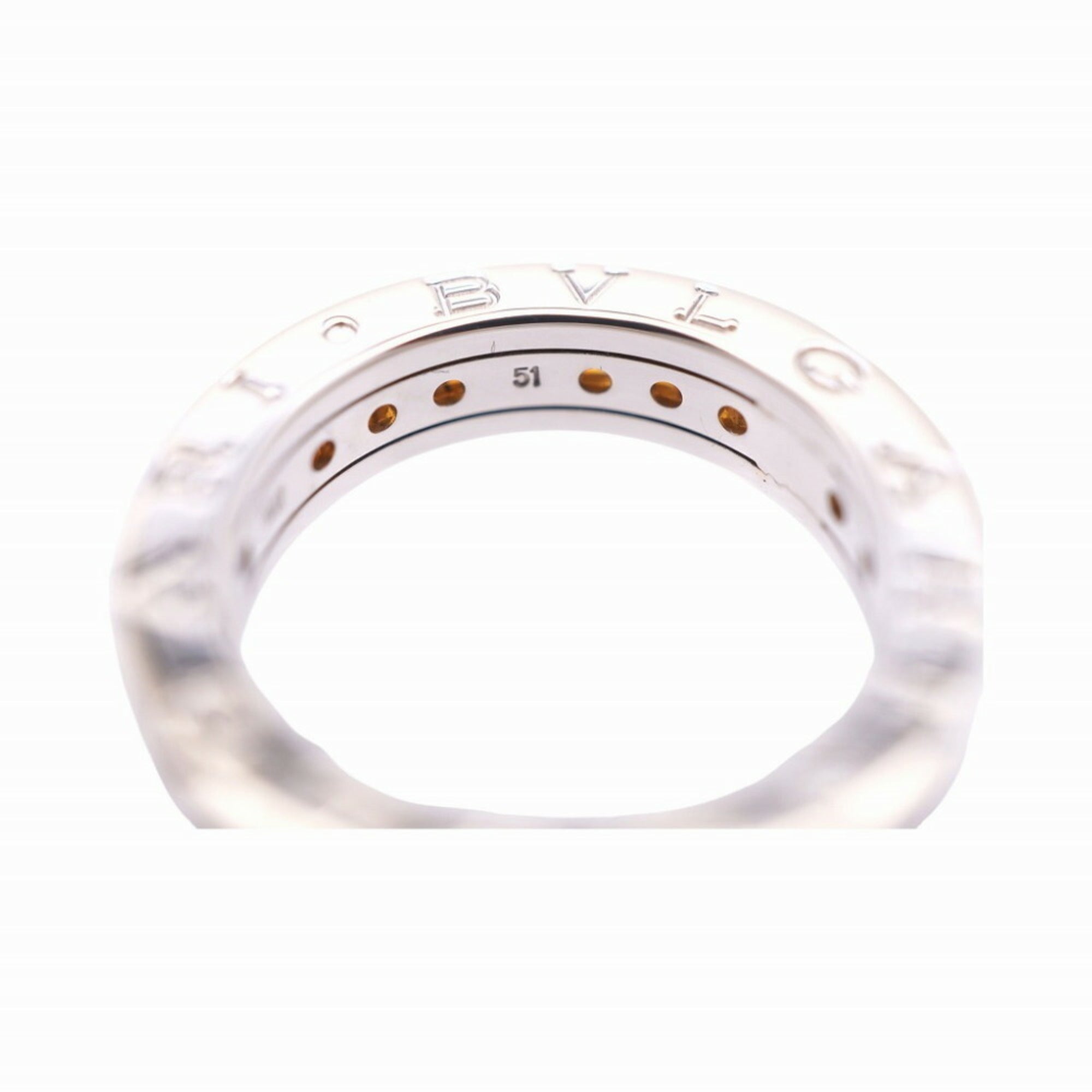 Bvlgari B.Zero1 White Gold (18K) Band Ring (Pre-Owned)
