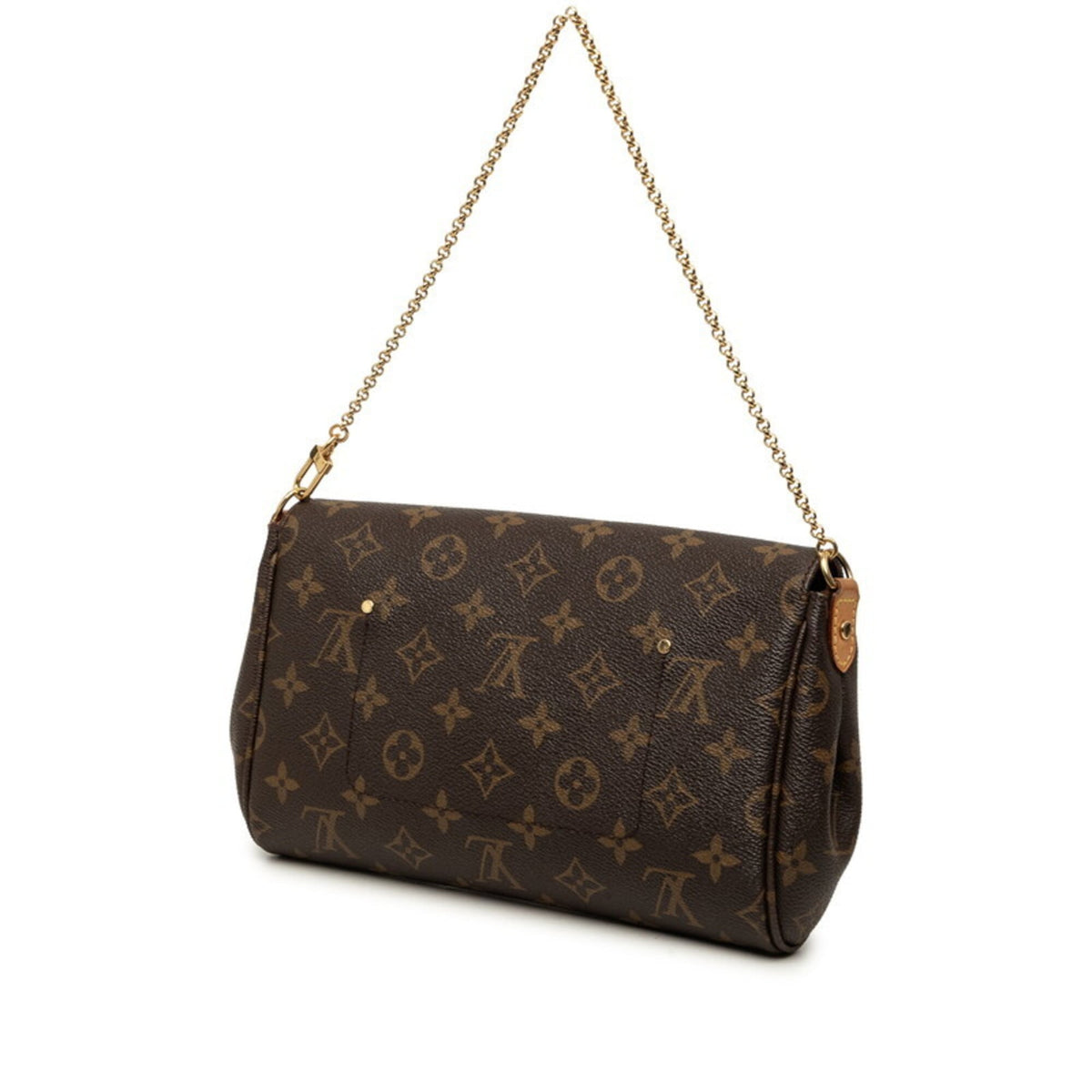 Louis Vuitton Monogram Brown Pvc Leather Handbag Shoulder Bag (Pre-Owned)