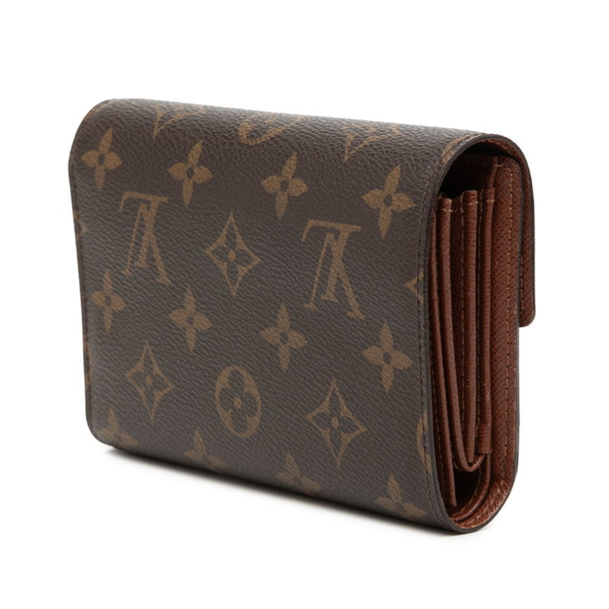 Louis Vuitton Brown Pvc Wallet (Bi-Fold) (Pre-Owned)