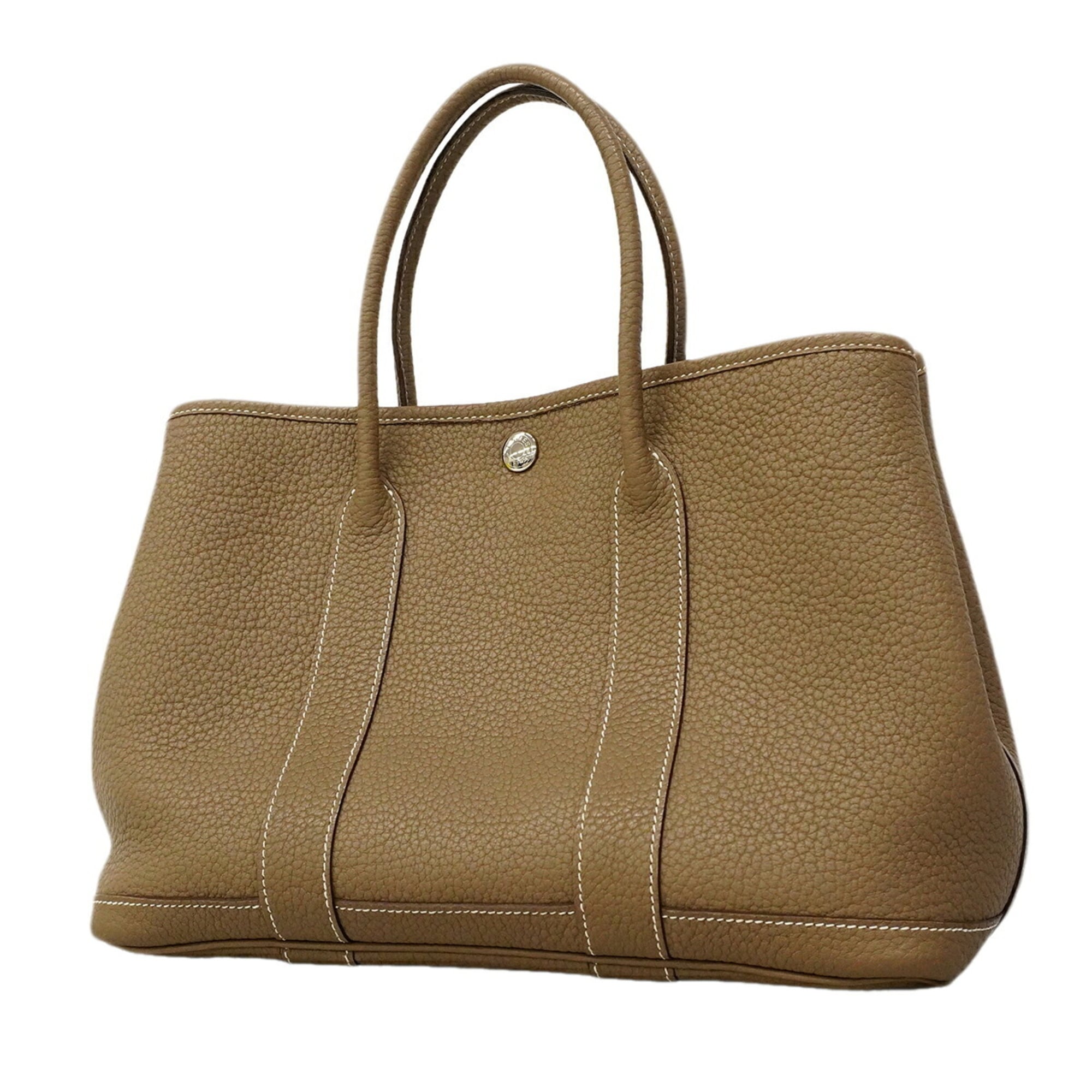 Hermes Etoupe Gray Negonda Leather Tote Bag (Pre-Owned)