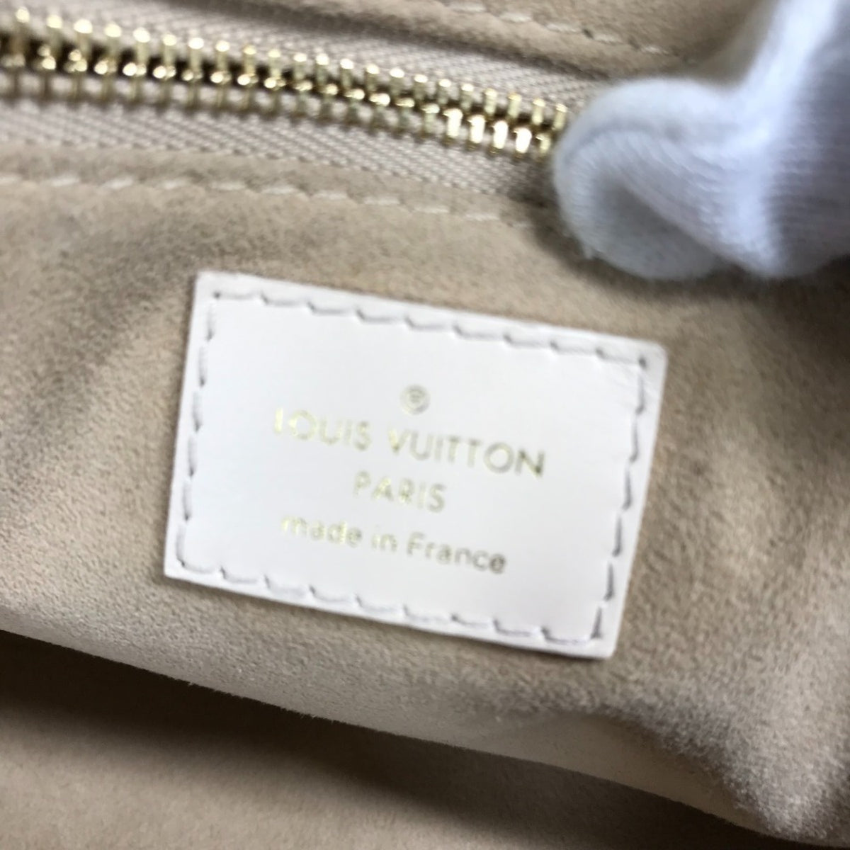 Louis Vuitton White Monogram Empreinte Handbag Shoulder Bag (Pre-Owned)