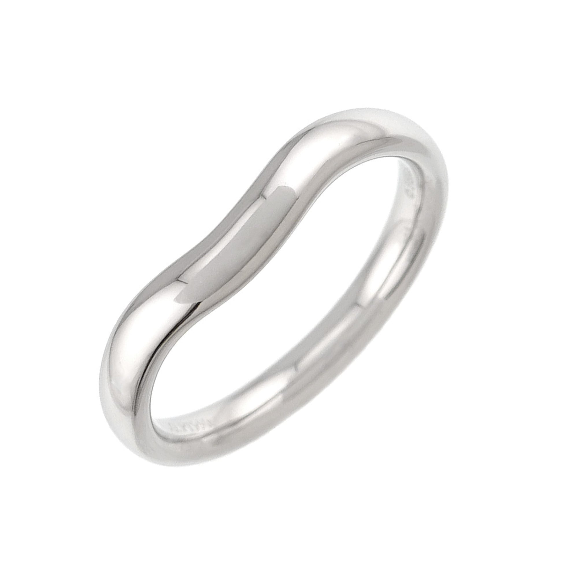 Tiffany Platinum 950 Band Ring (Pre-Owned)