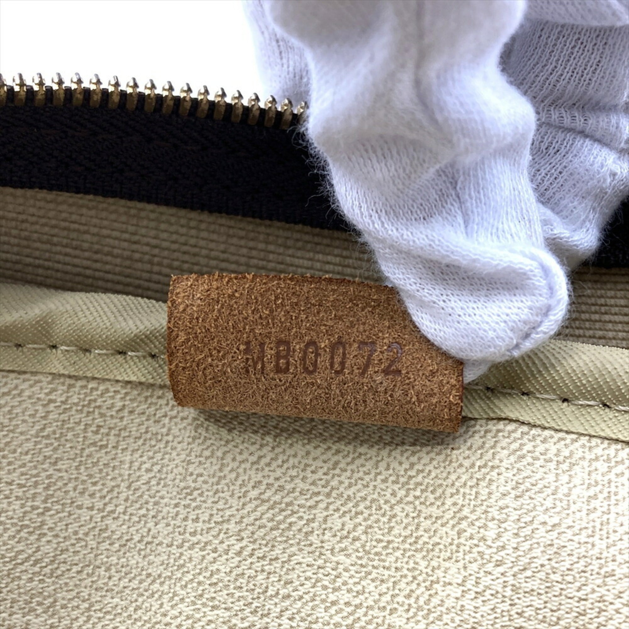 Louis Vuitton Brown Monogram Canvas Handbag (Pre-Owned)