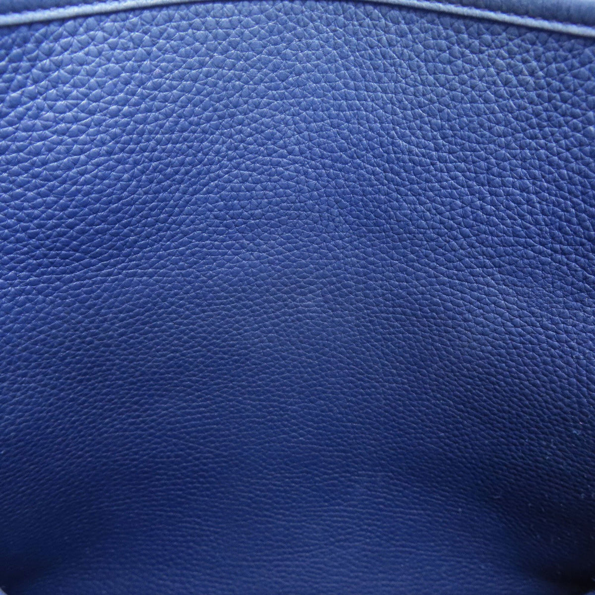 Hermes Blue Taurillon Clemence Leather Shoulder Bag (Pre-Owned)