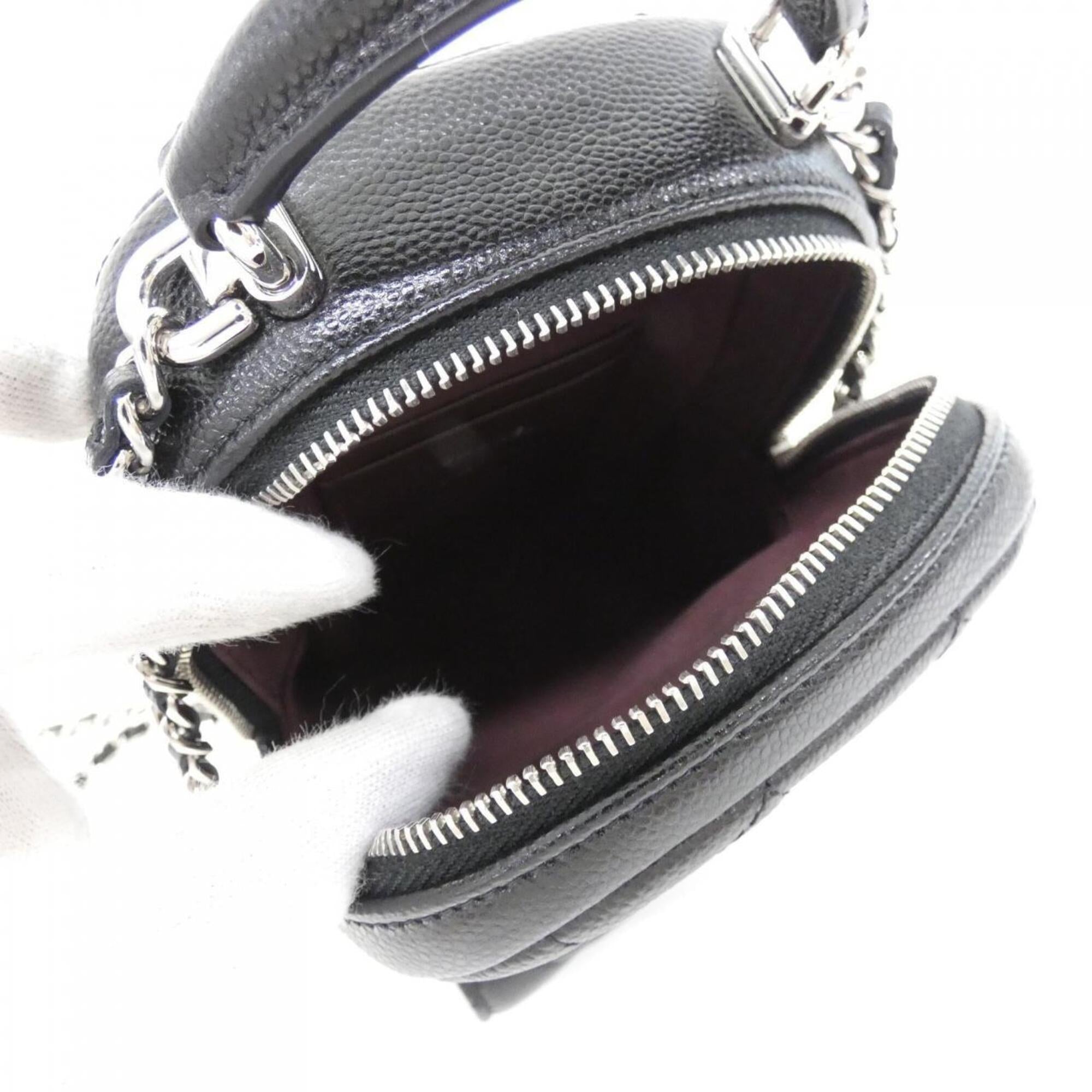 Chanel Black Grained Calfskin Backpack (Pre-Owned)